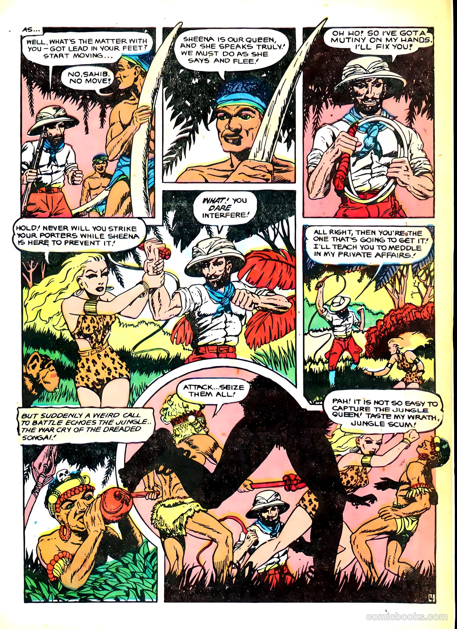Sheena, Queen of the Jungle #8 — page 28 of 37