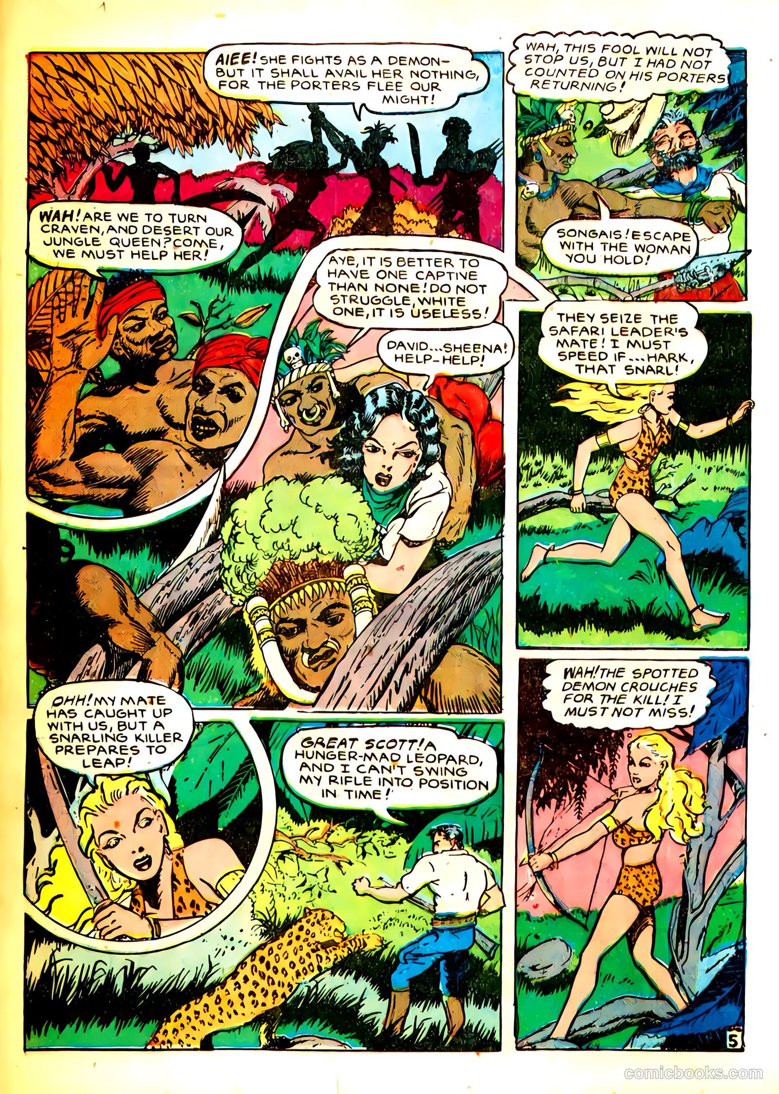 Sheena, Queen of the Jungle #8 — page 29 of 37
