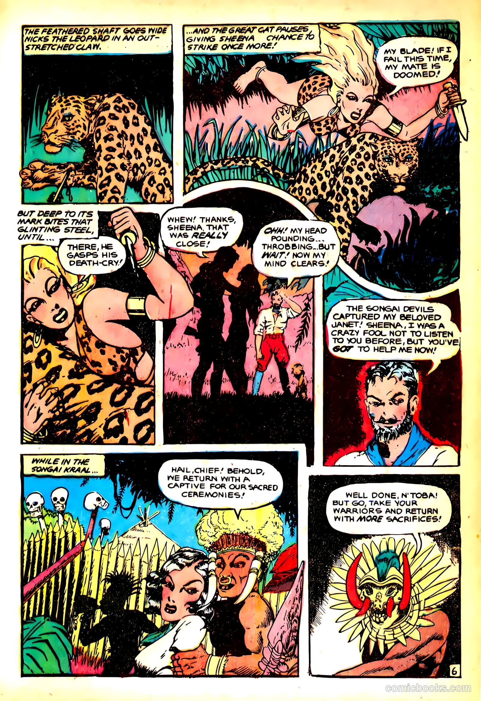 Sheena, Queen of the Jungle #8 — page 30 of 37