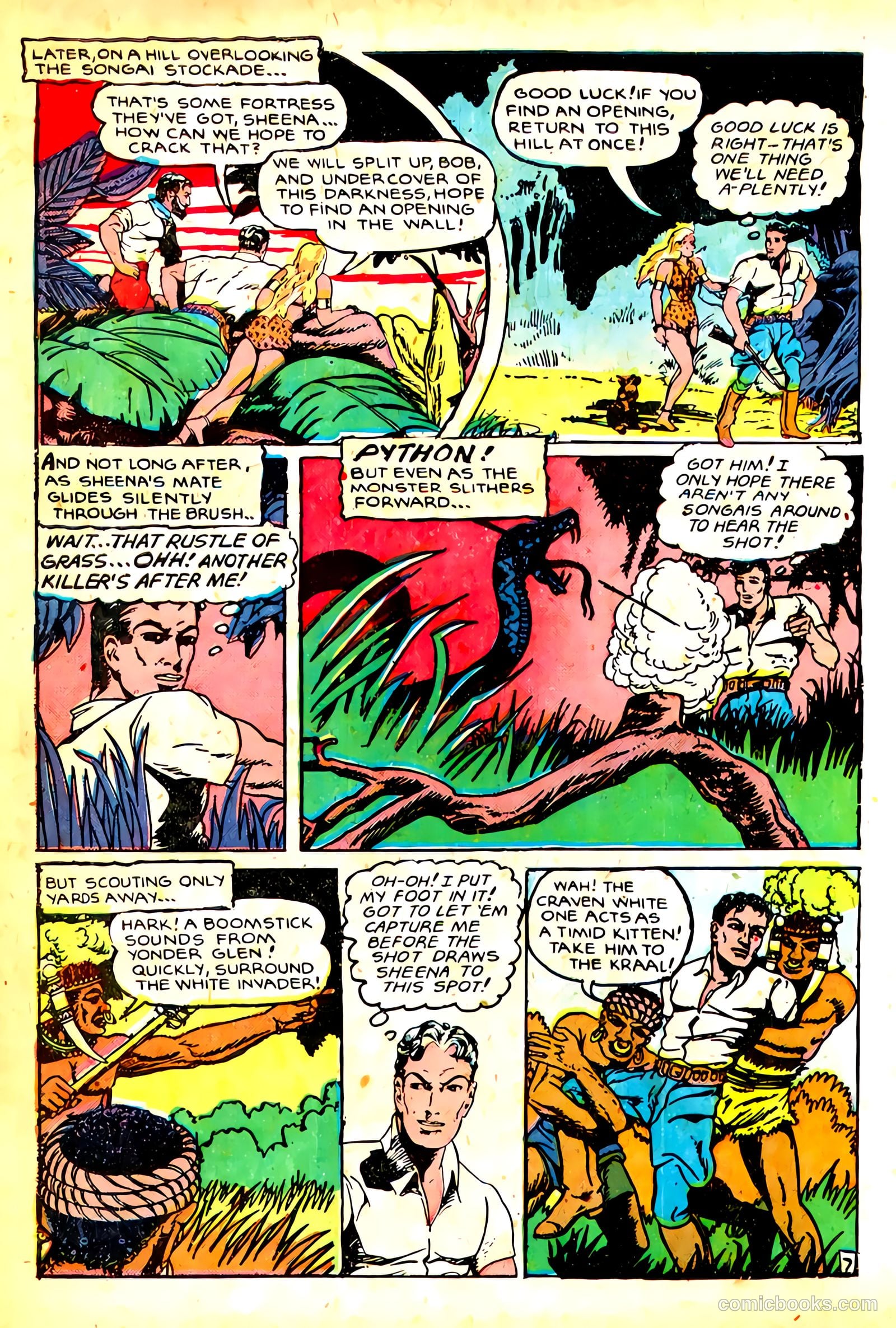 Sheena, Queen of the Jungle #8 — page 31 of 37