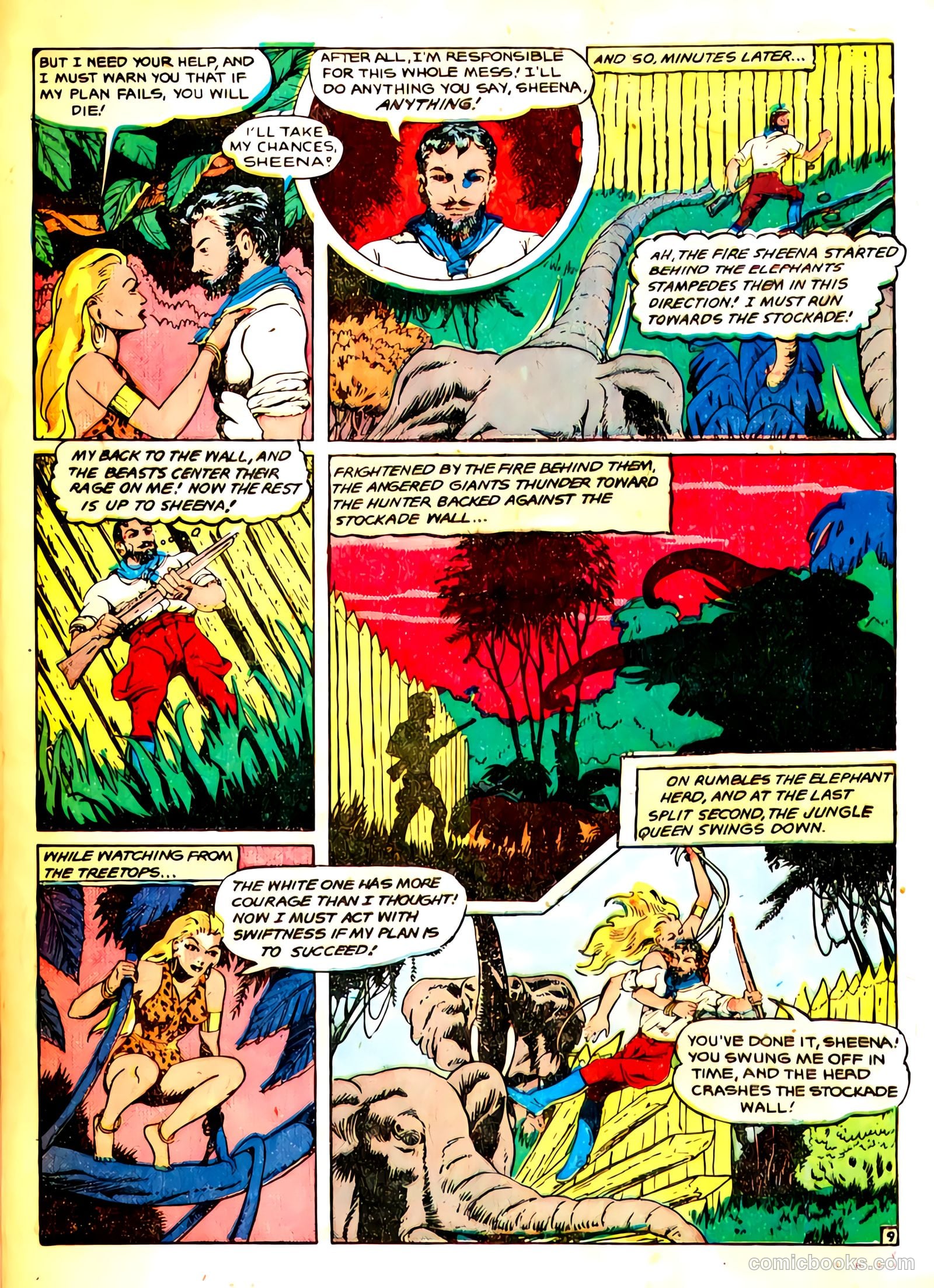 Sheena, Queen of the Jungle #8 — page 33 of 37