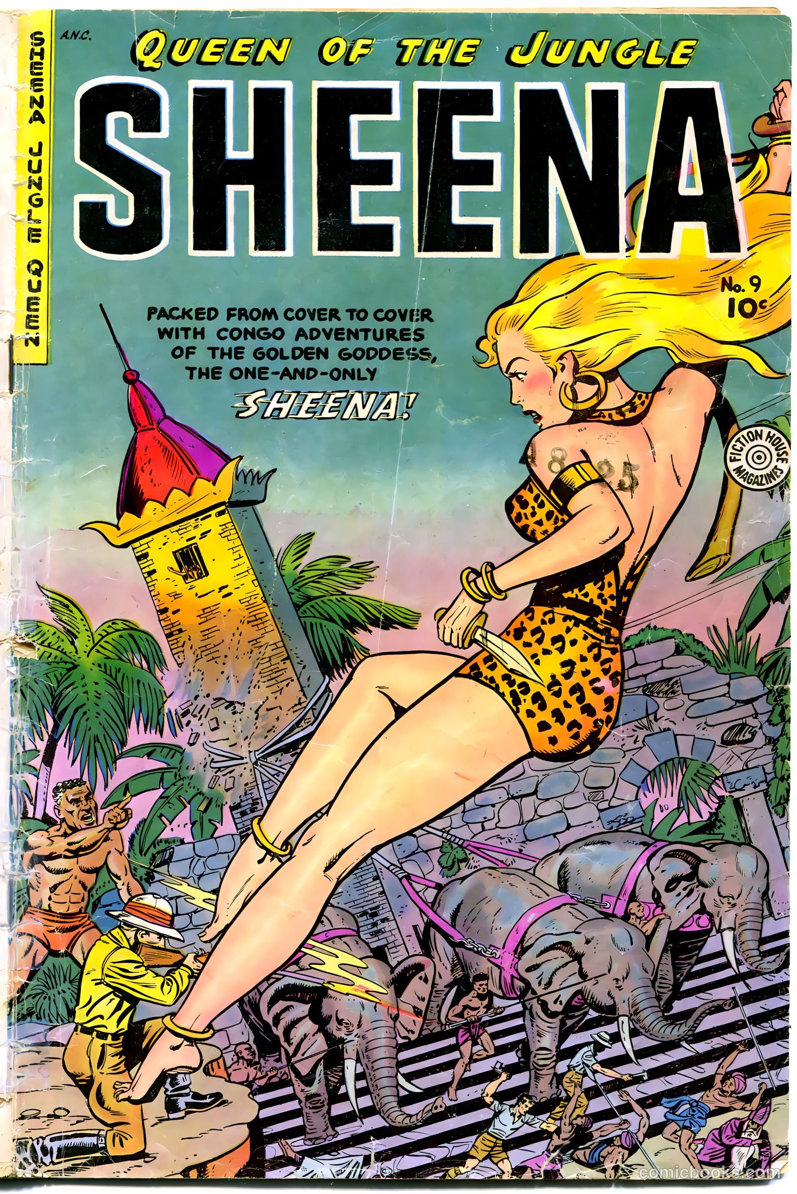 Sheena, Queen of the Jungle #9 — page 1 of 36