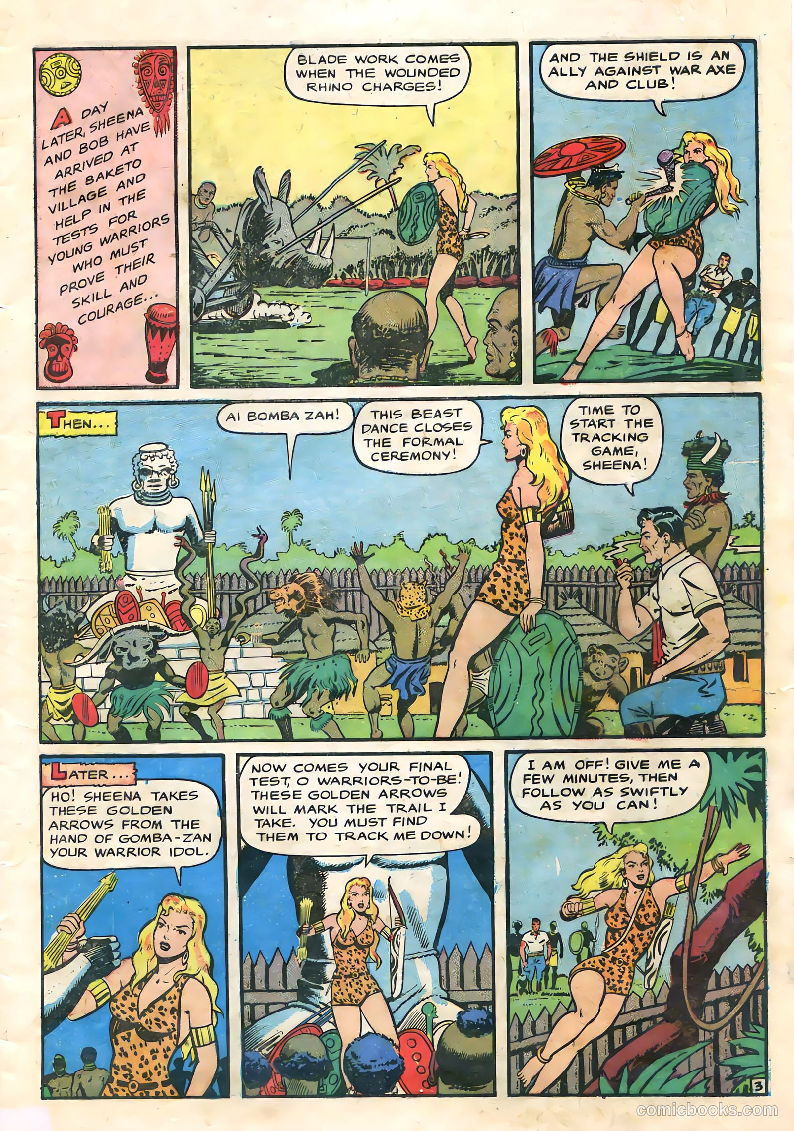 Sheena, Queen of the Jungle #9 — page 5 of 36
