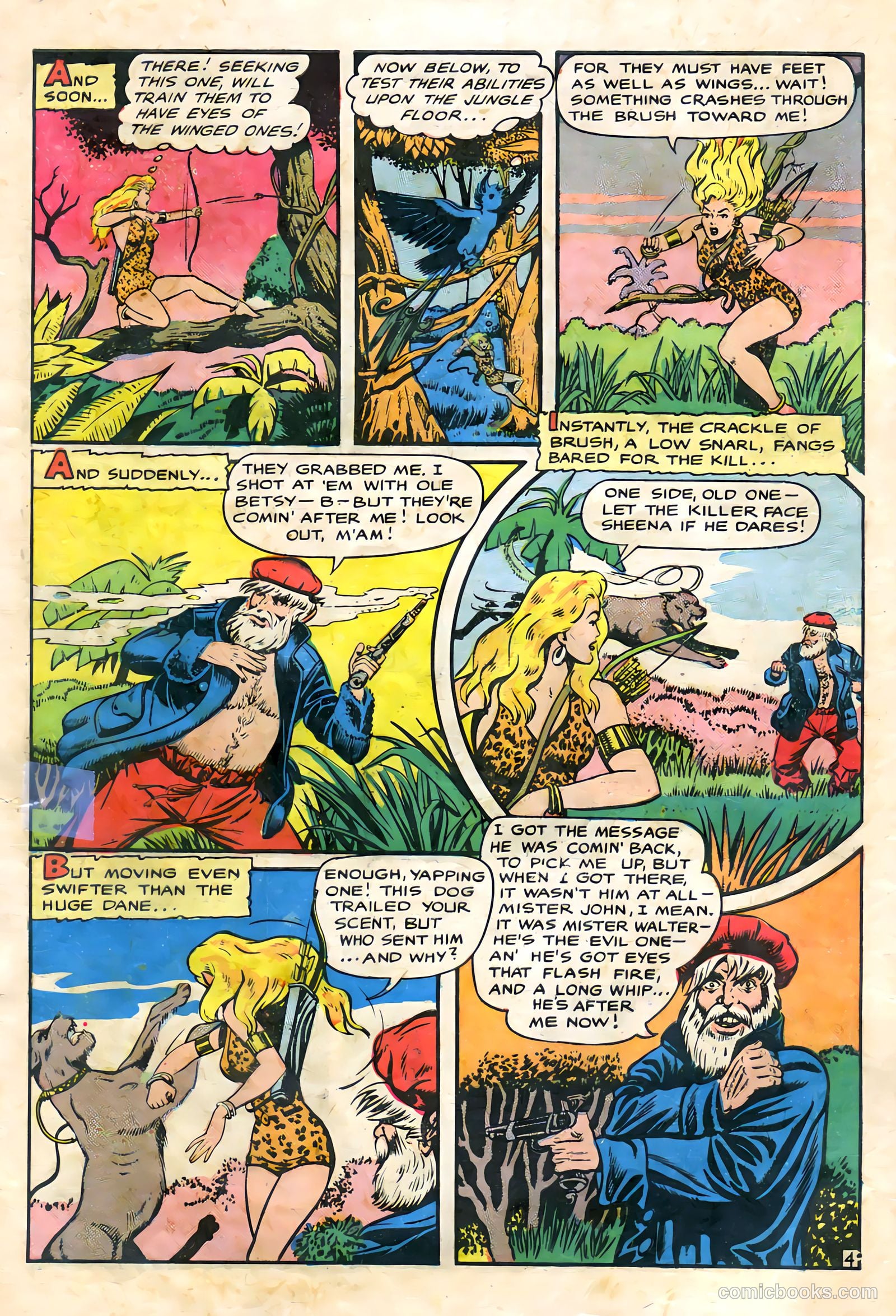Sheena, Queen of the Jungle #9 — page 6 of 36