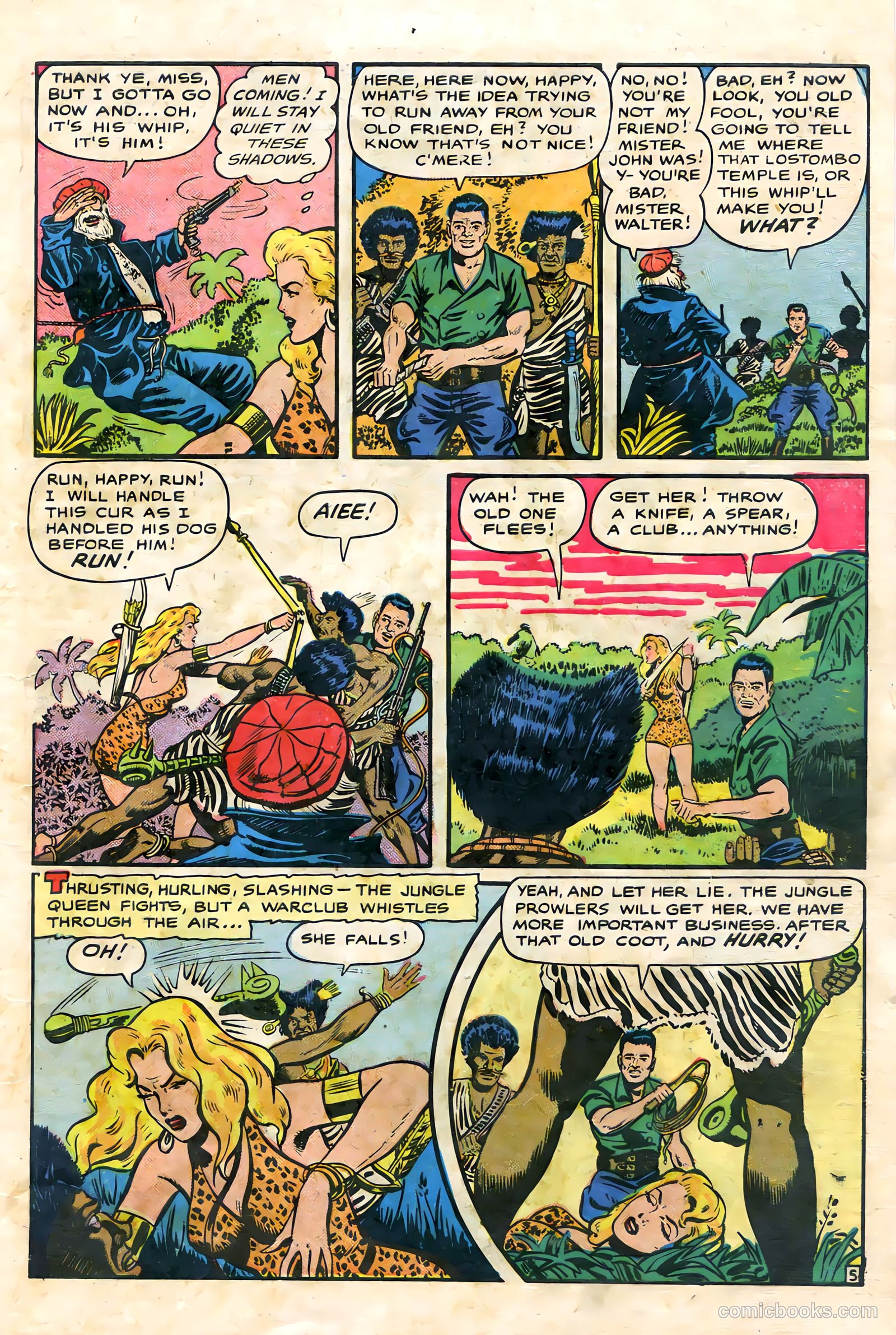 Sheena, Queen of the Jungle #9 — page 7 of 36