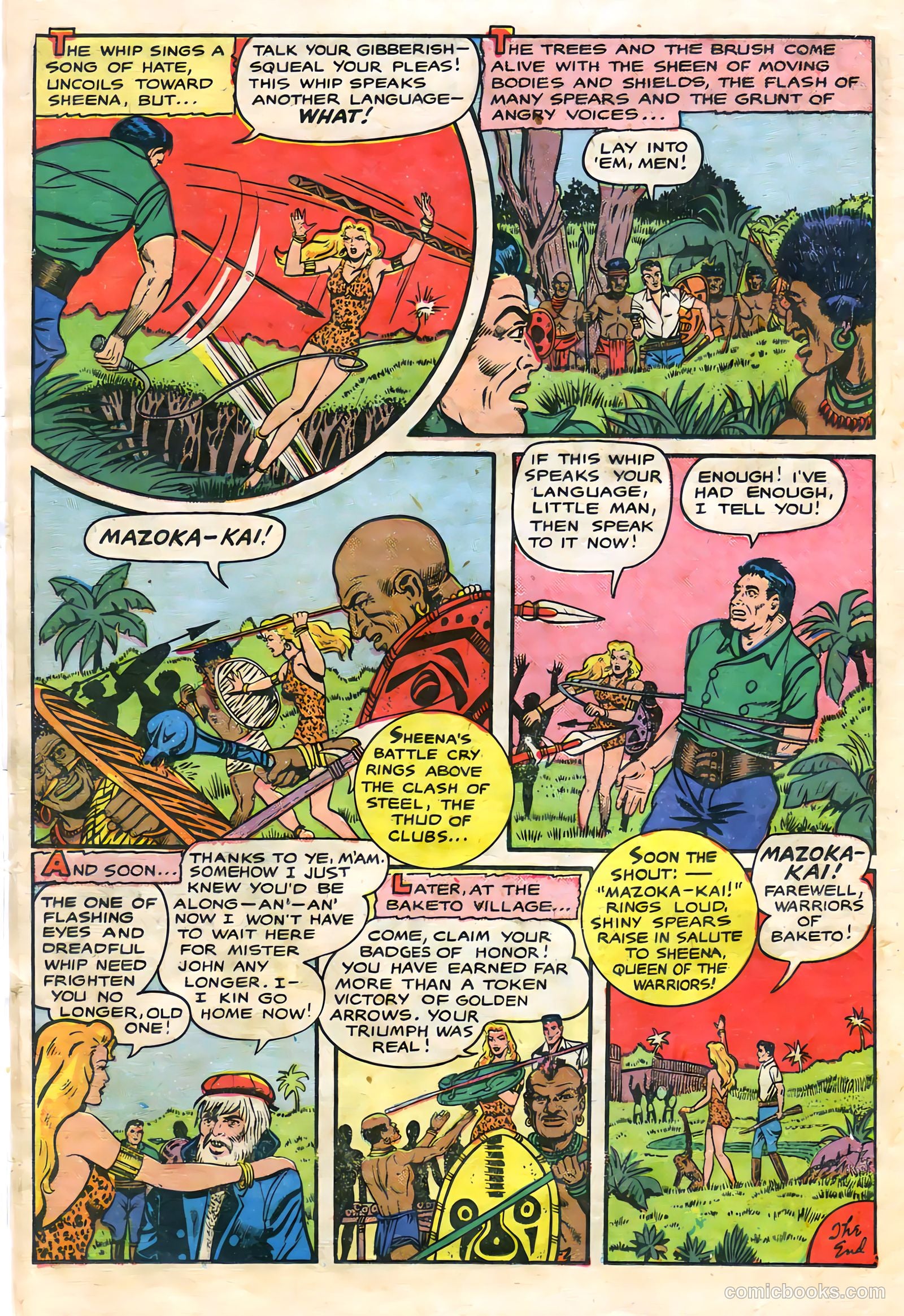 Sheena, Queen of the Jungle #9 — page 14 of 36