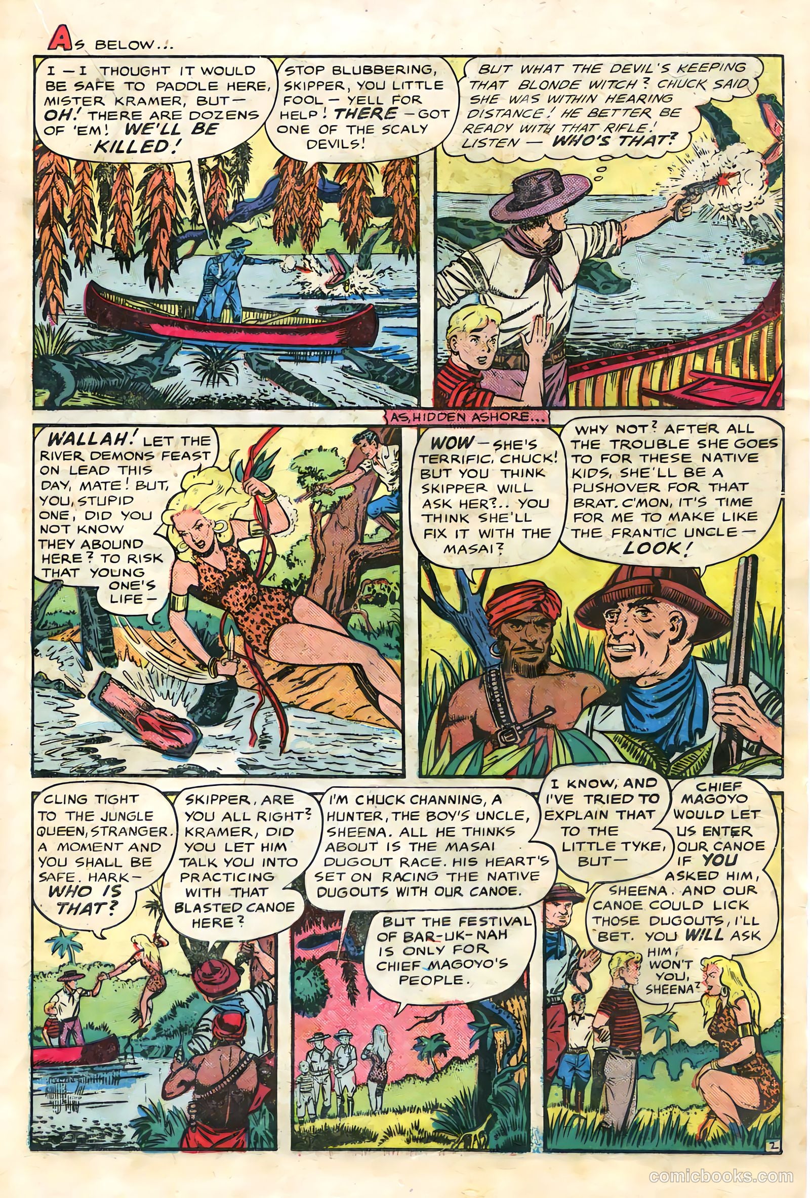 Sheena, Queen of the Jungle #9 — page 17 of 36