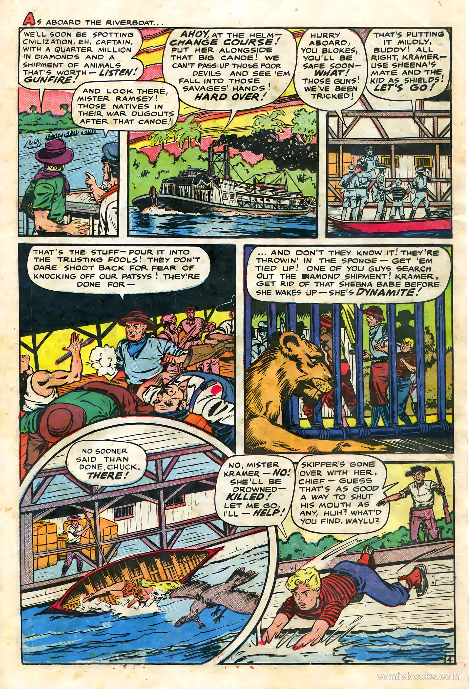 Sheena, Queen of the Jungle #9 — page 19 of 36