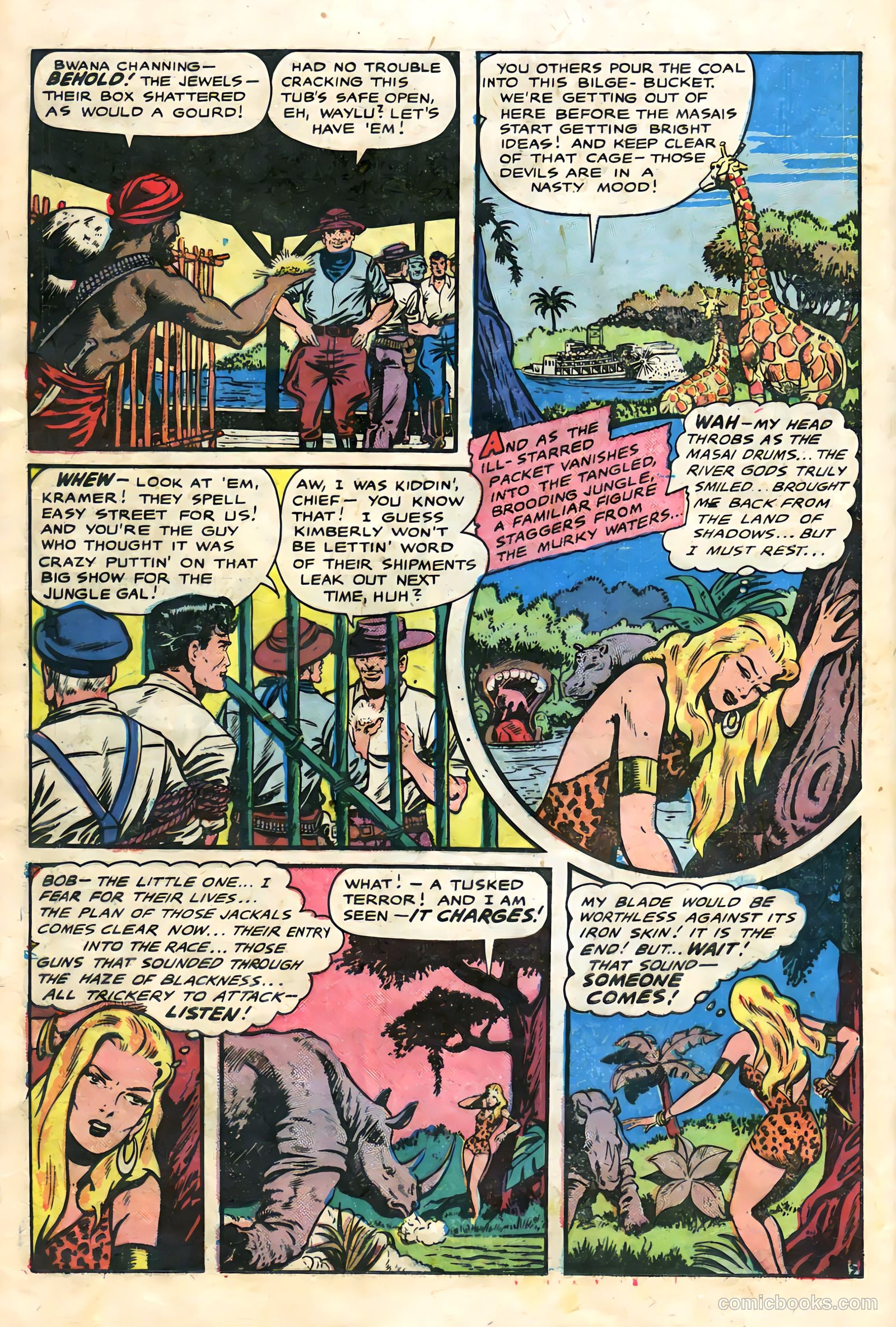 Sheena, Queen of the Jungle #9 — page 20 of 36