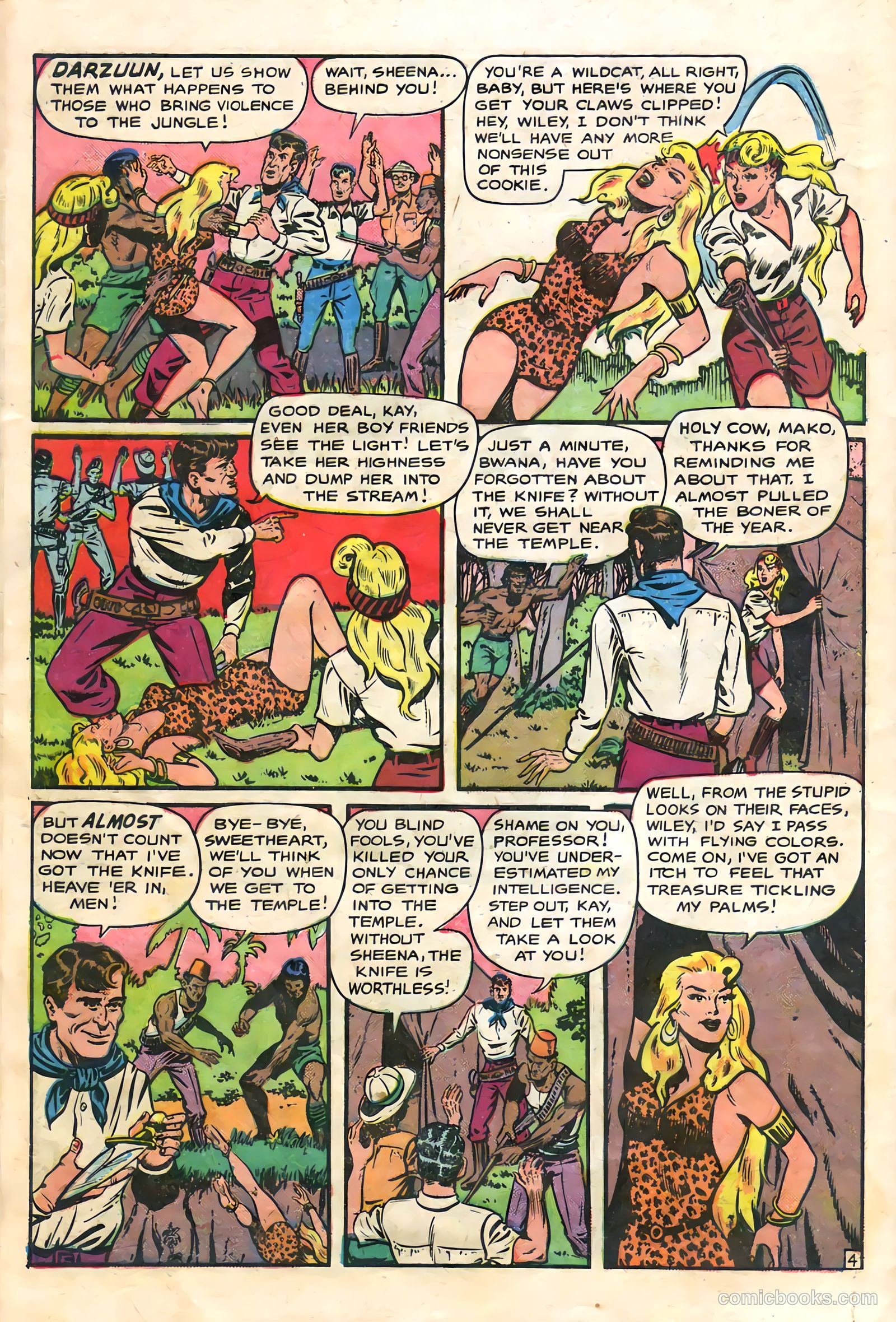 Sheena, Queen of the Jungle #9 — page 28 of 36