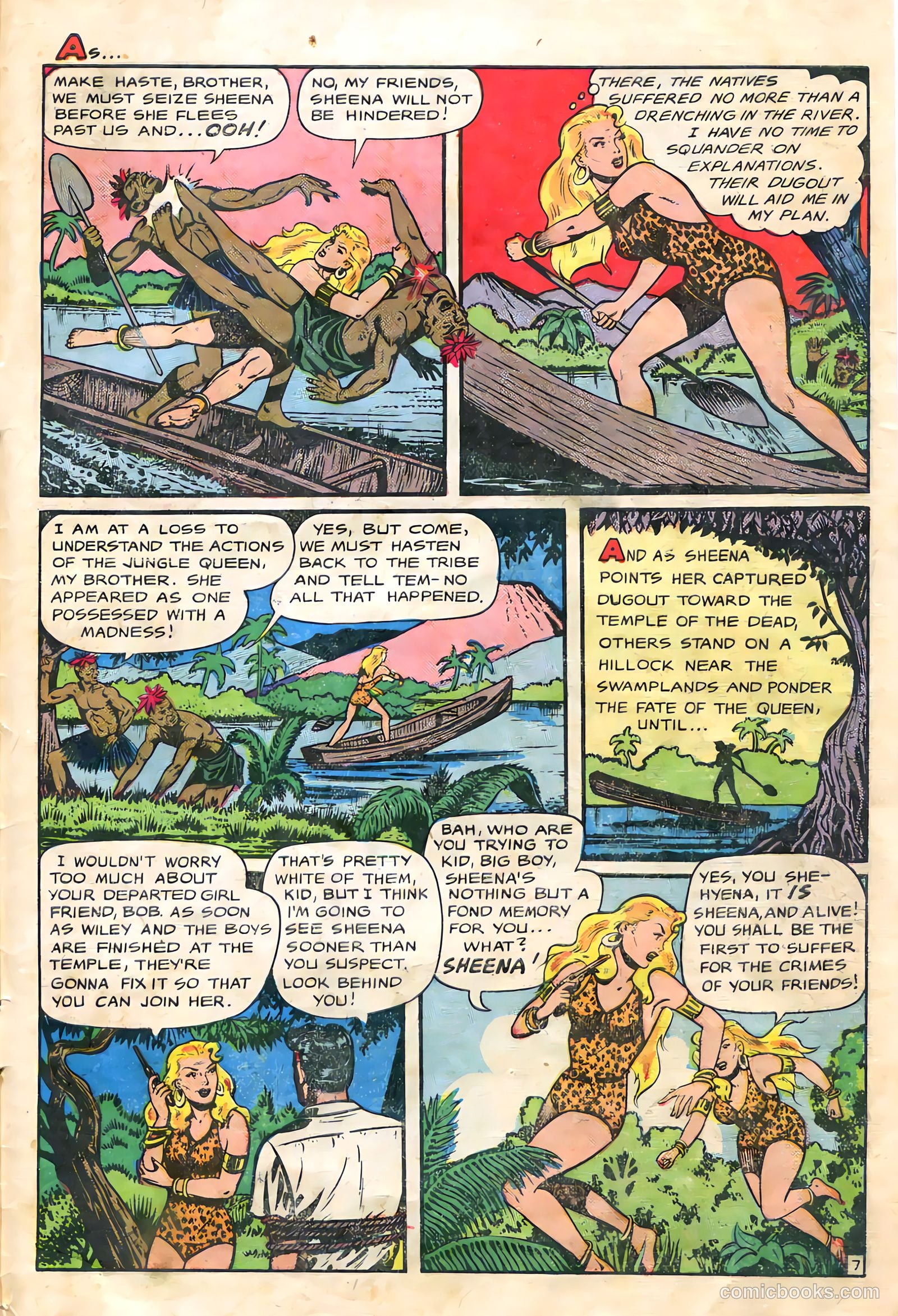 Sheena, Queen of the Jungle #9 — page 31 of 36