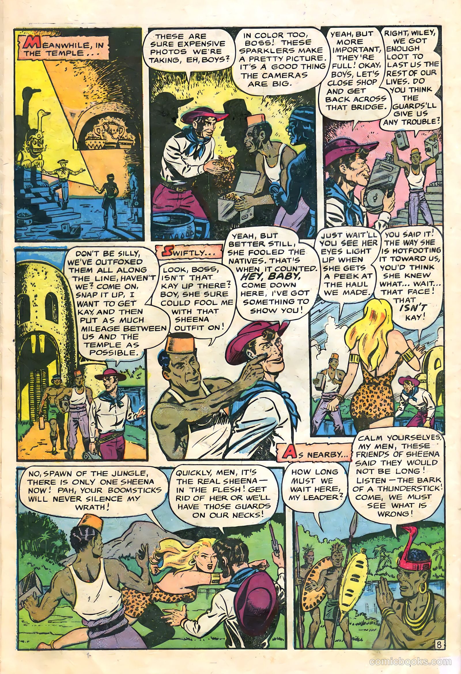 Sheena, Queen of the Jungle #9 — page 32 of 36