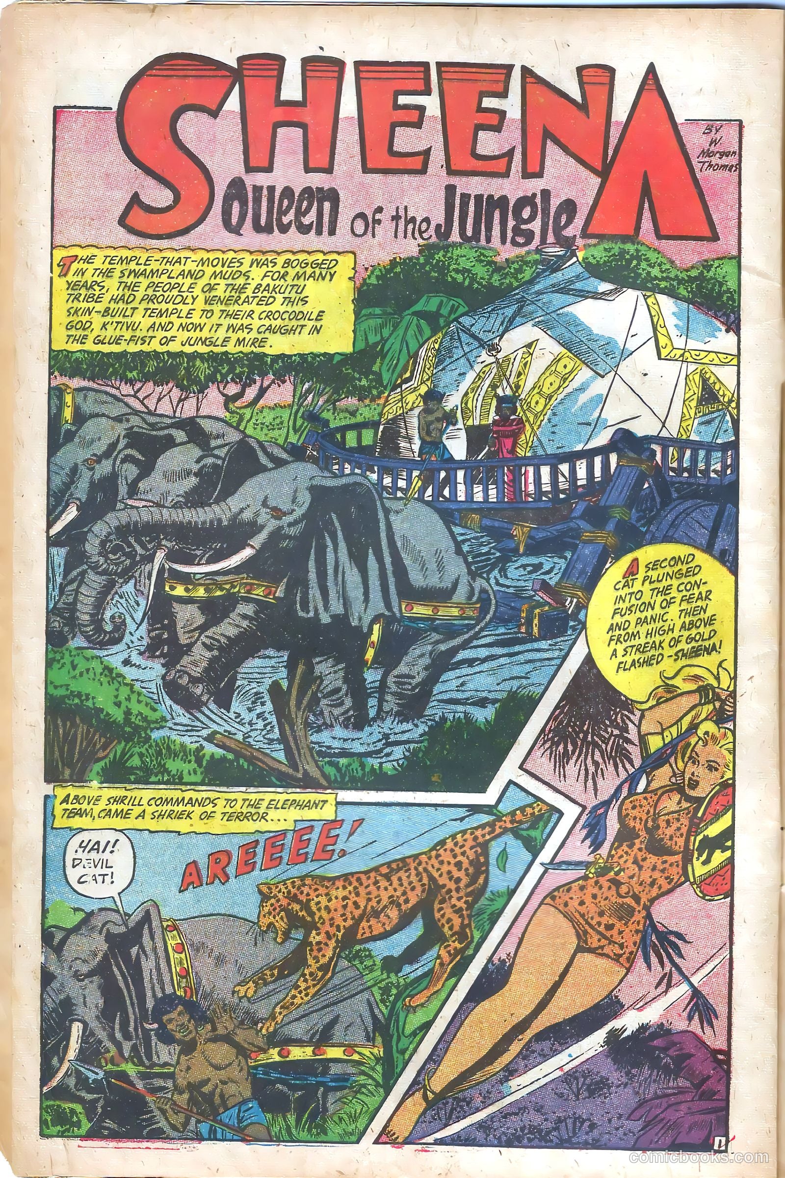 Sheena, Queen of the Jungle #9 — page 4 of 36