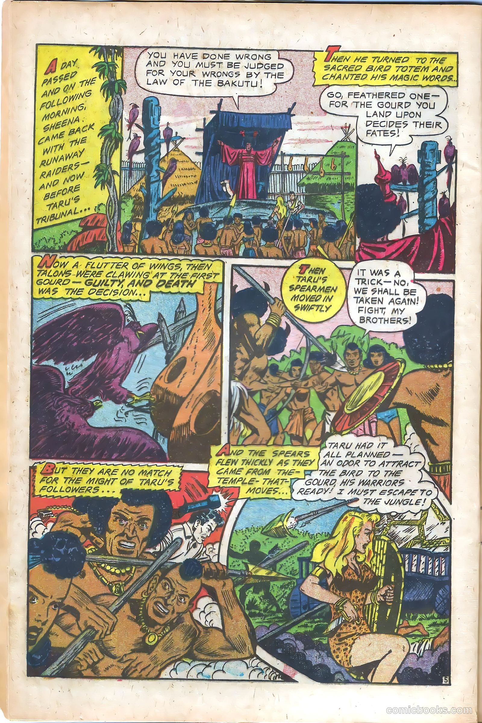 Sheena, Queen of the Jungle #9 — page 8 of 36