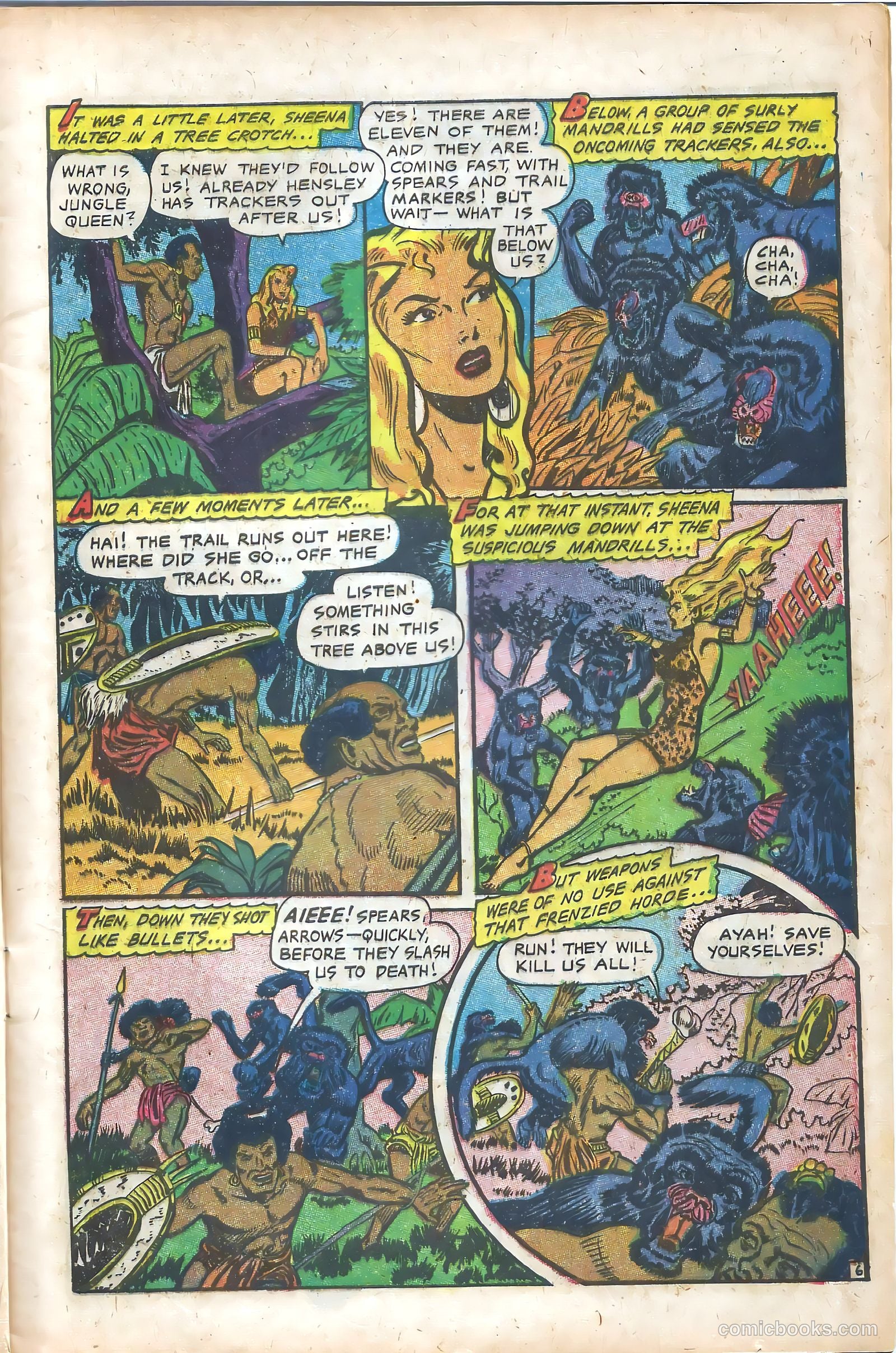 Sheena, Queen of the Jungle #9 — page 9 of 36