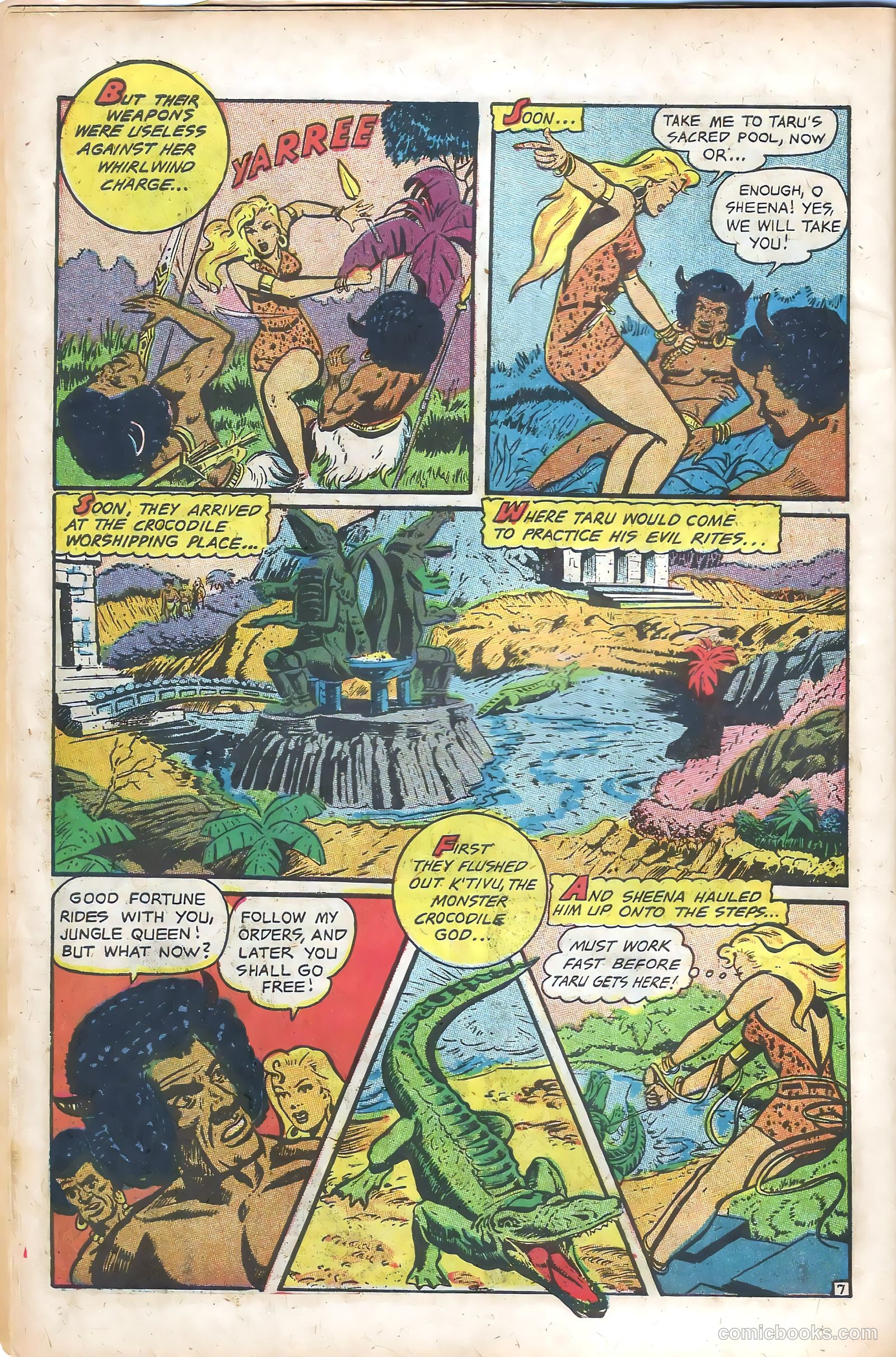 Sheena, Queen of the Jungle #9 — page 10 of 36