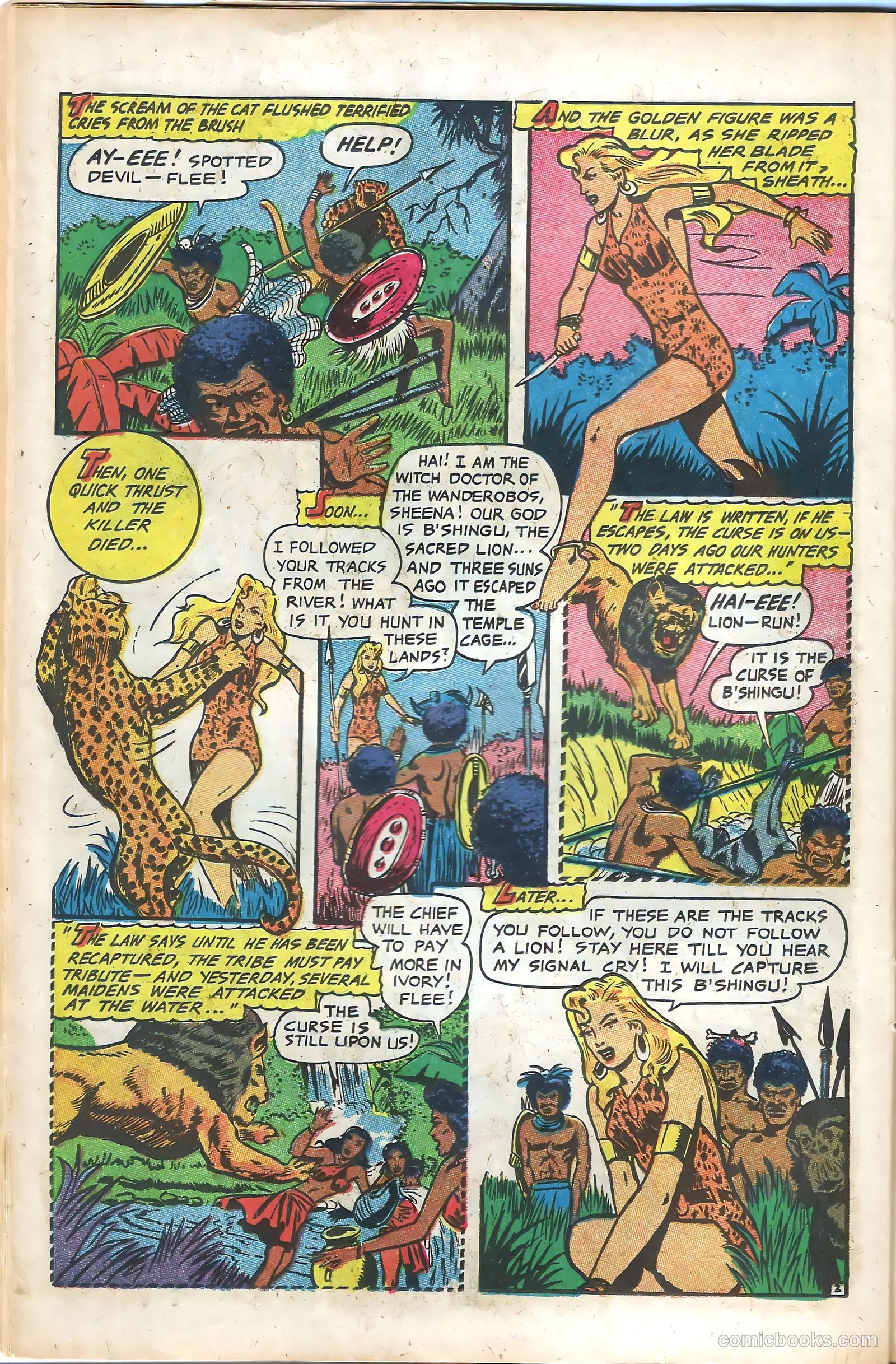 Sheena, Queen of the Jungle #9 — page 14 of 36