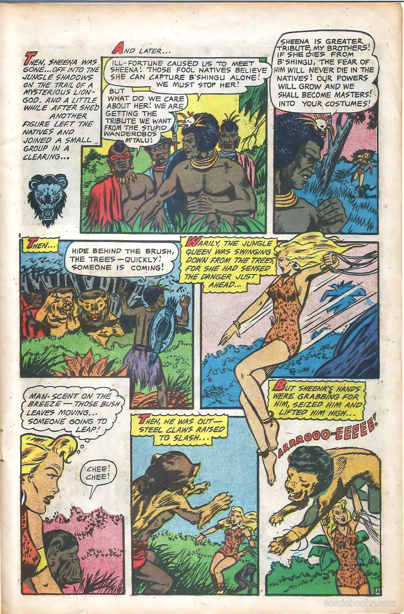 Sheena, Queen of the Jungle #9 — page 15 of 36
