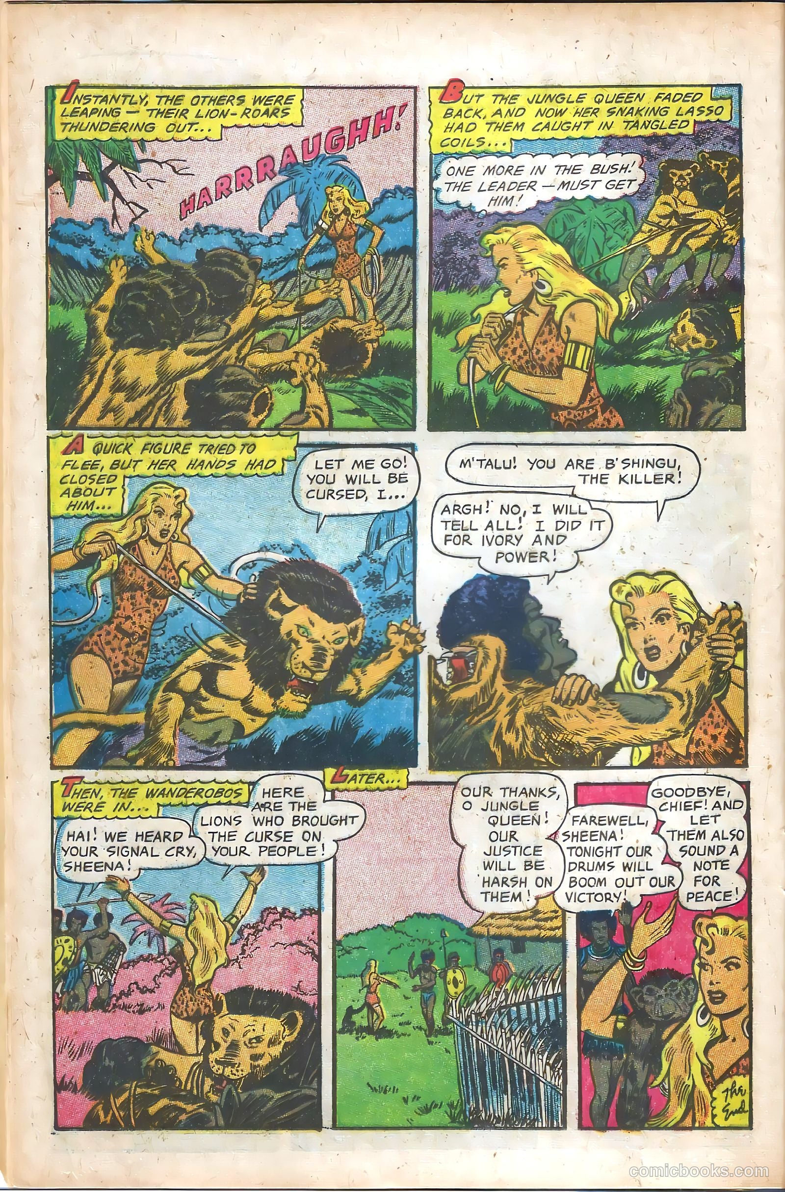 Sheena, Queen of the Jungle #9 — page 16 of 36