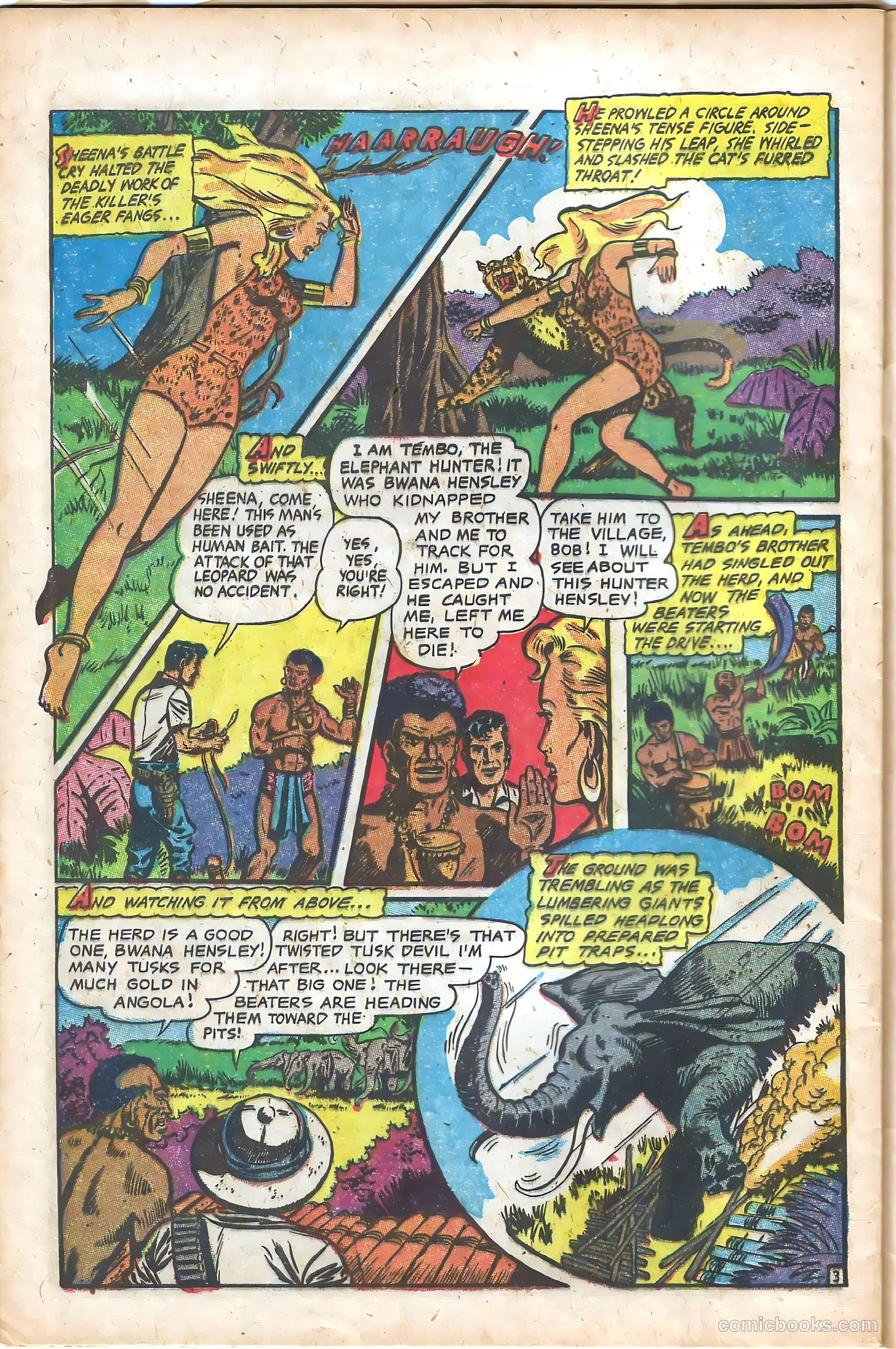 Sheena, Queen of the Jungle #9 — page 28 of 36