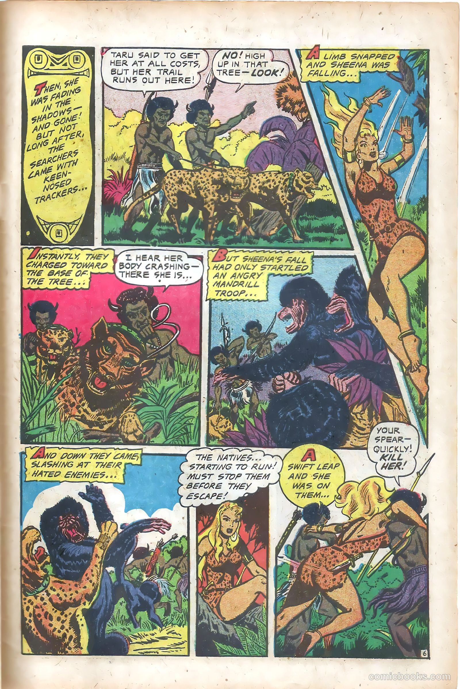 Sheena, Queen of the Jungle #9 — page 31 of 36