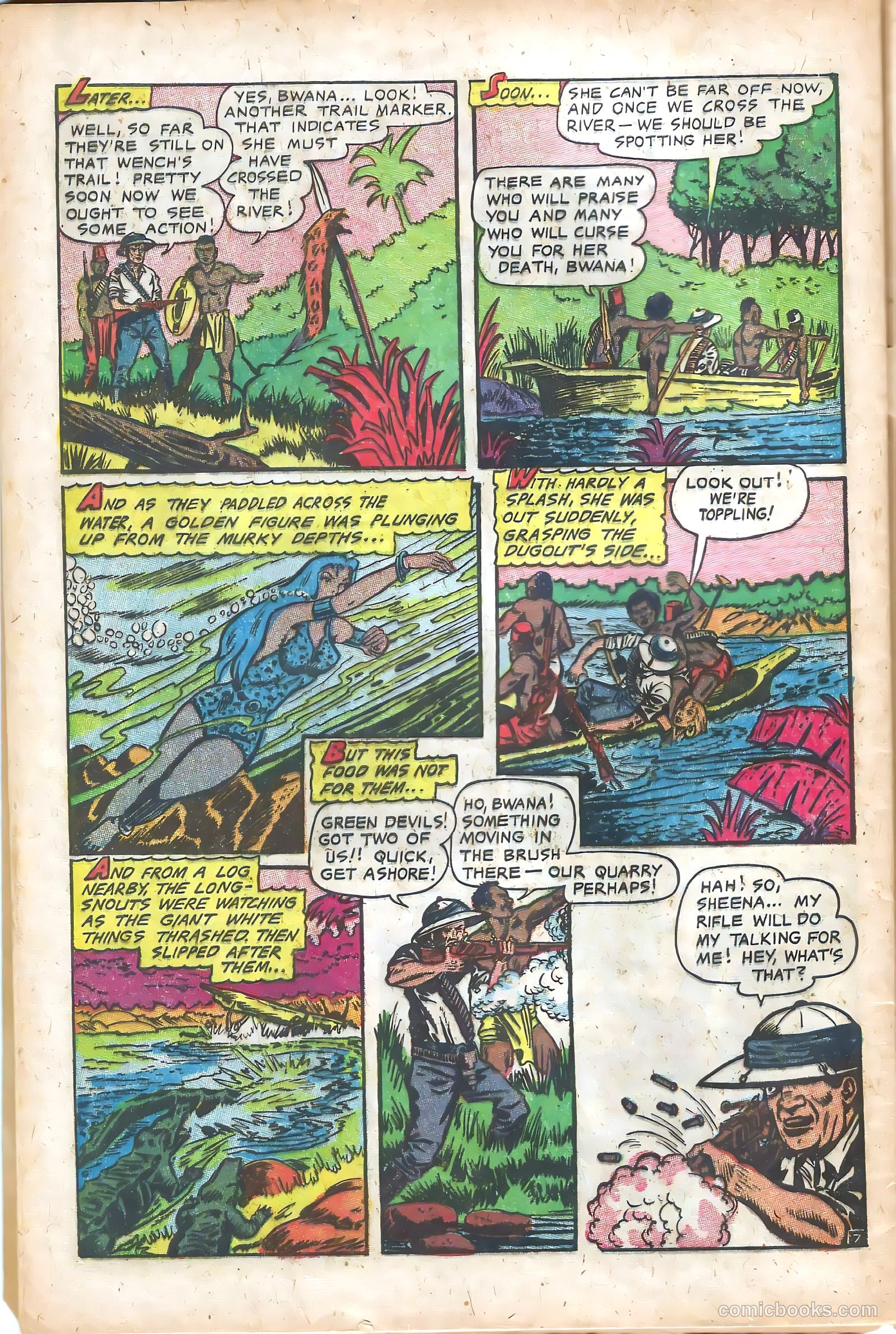 Sheena, Queen of the Jungle #9 — page 32 of 36