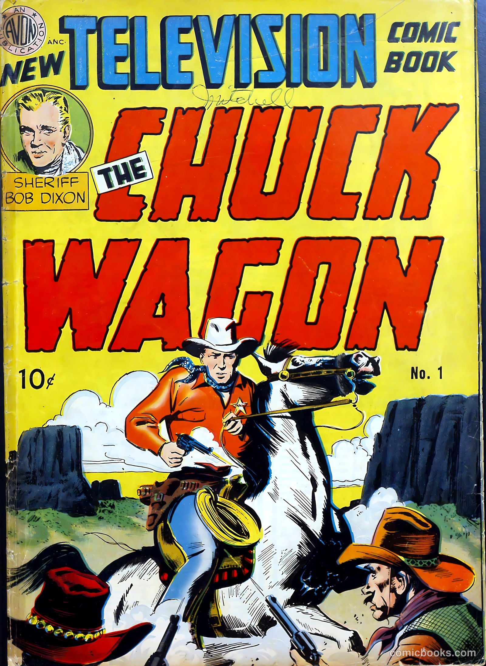 Sheriff Bob Dixon's Chuck Wagon #1 — page 1 of 36