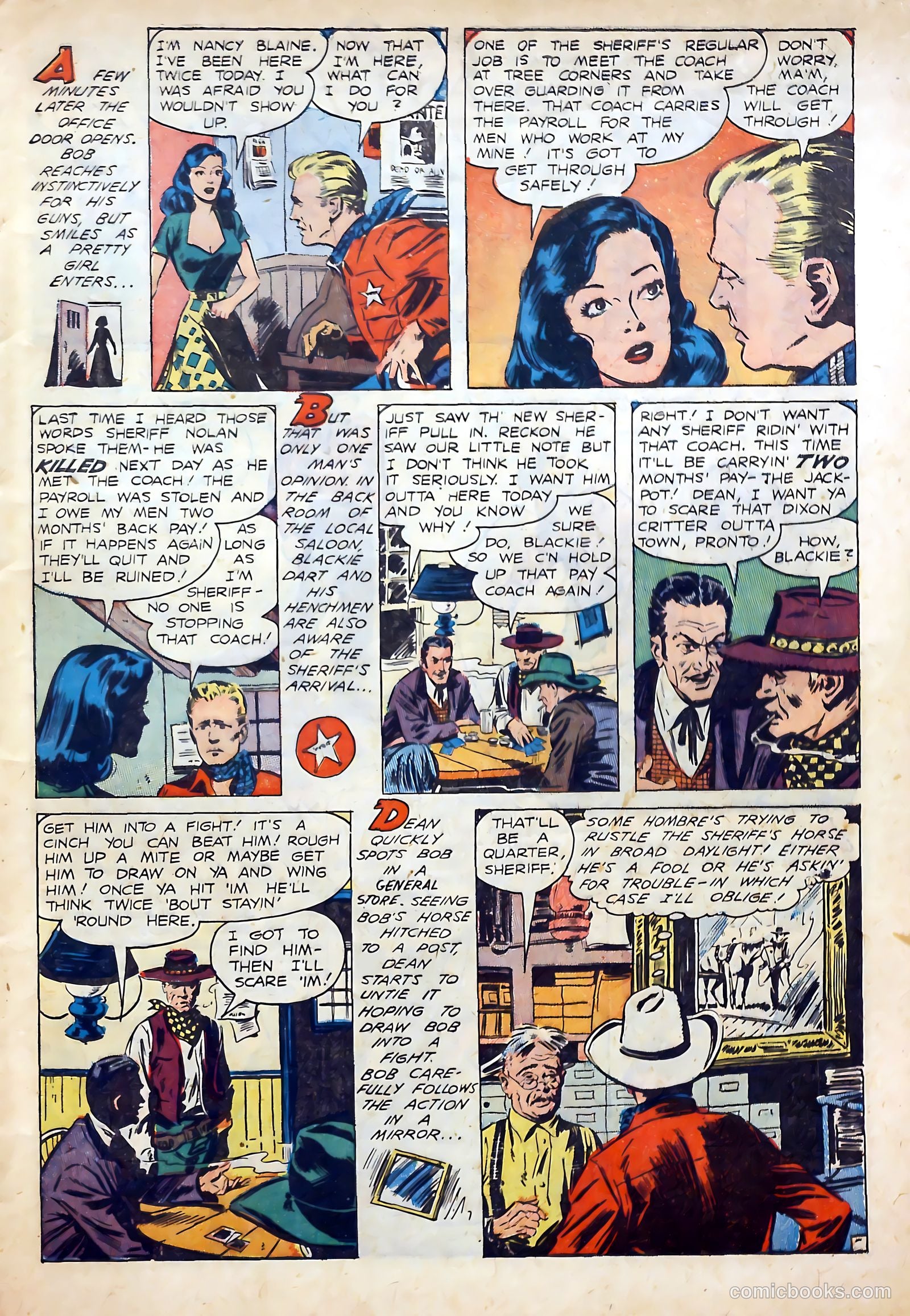 Sheriff Bob Dixon's Chuck Wagon #1 — page 5 of 36