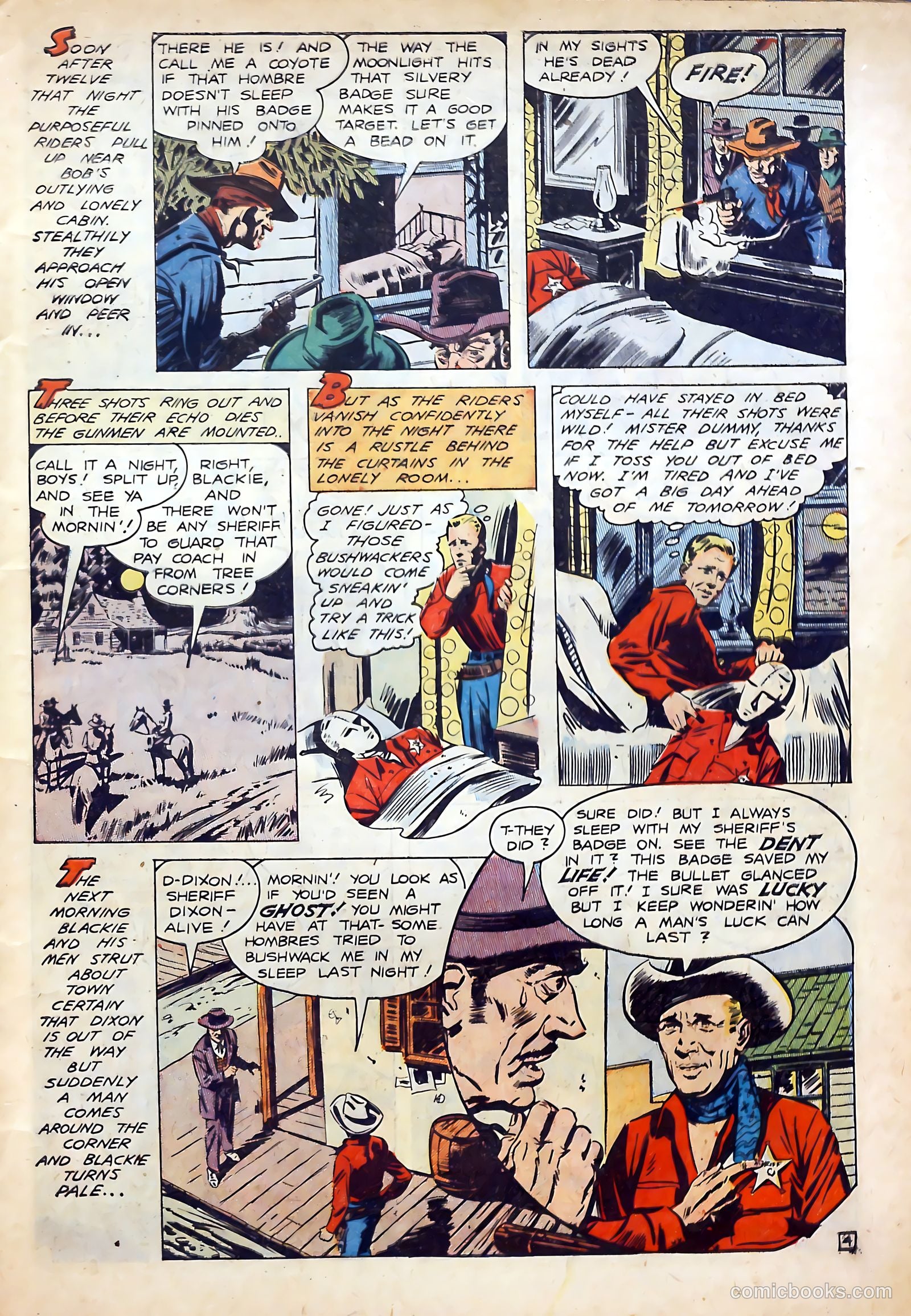 Sheriff Bob Dixon's Chuck Wagon #1 — page 7 of 36