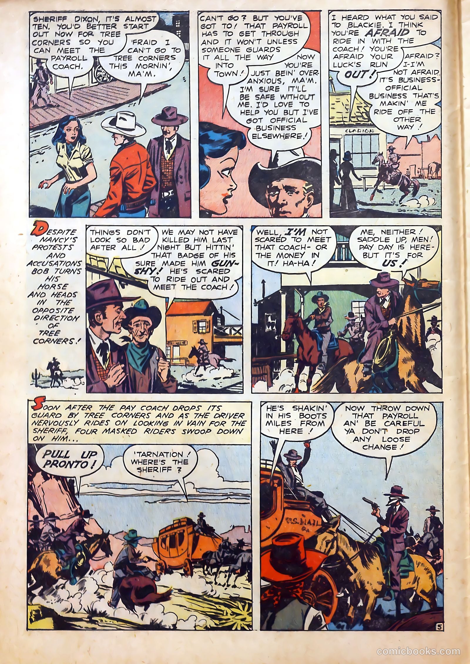 Sheriff Bob Dixon's Chuck Wagon #1 — page 8 of 36