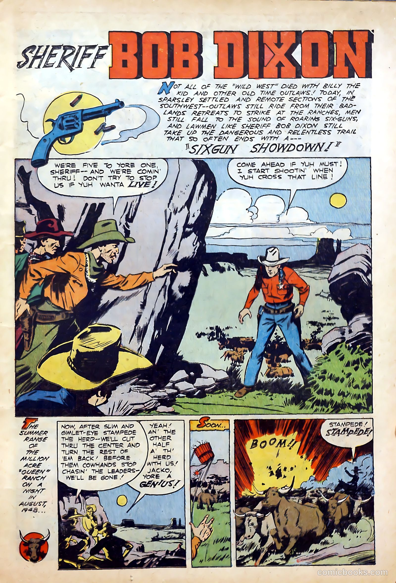 Sheriff Bob Dixon's Chuck Wagon #1 — page 11 of 36