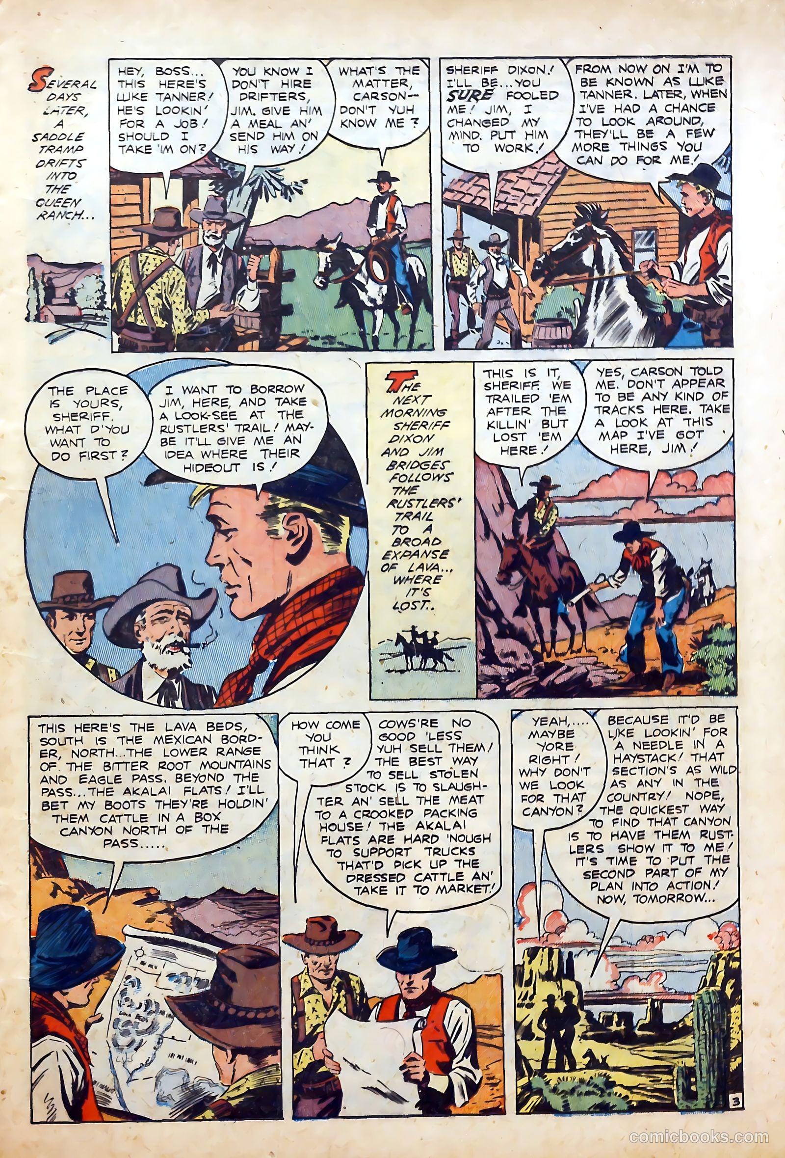 Sheriff Bob Dixon's Chuck Wagon #1 — page 13 of 36