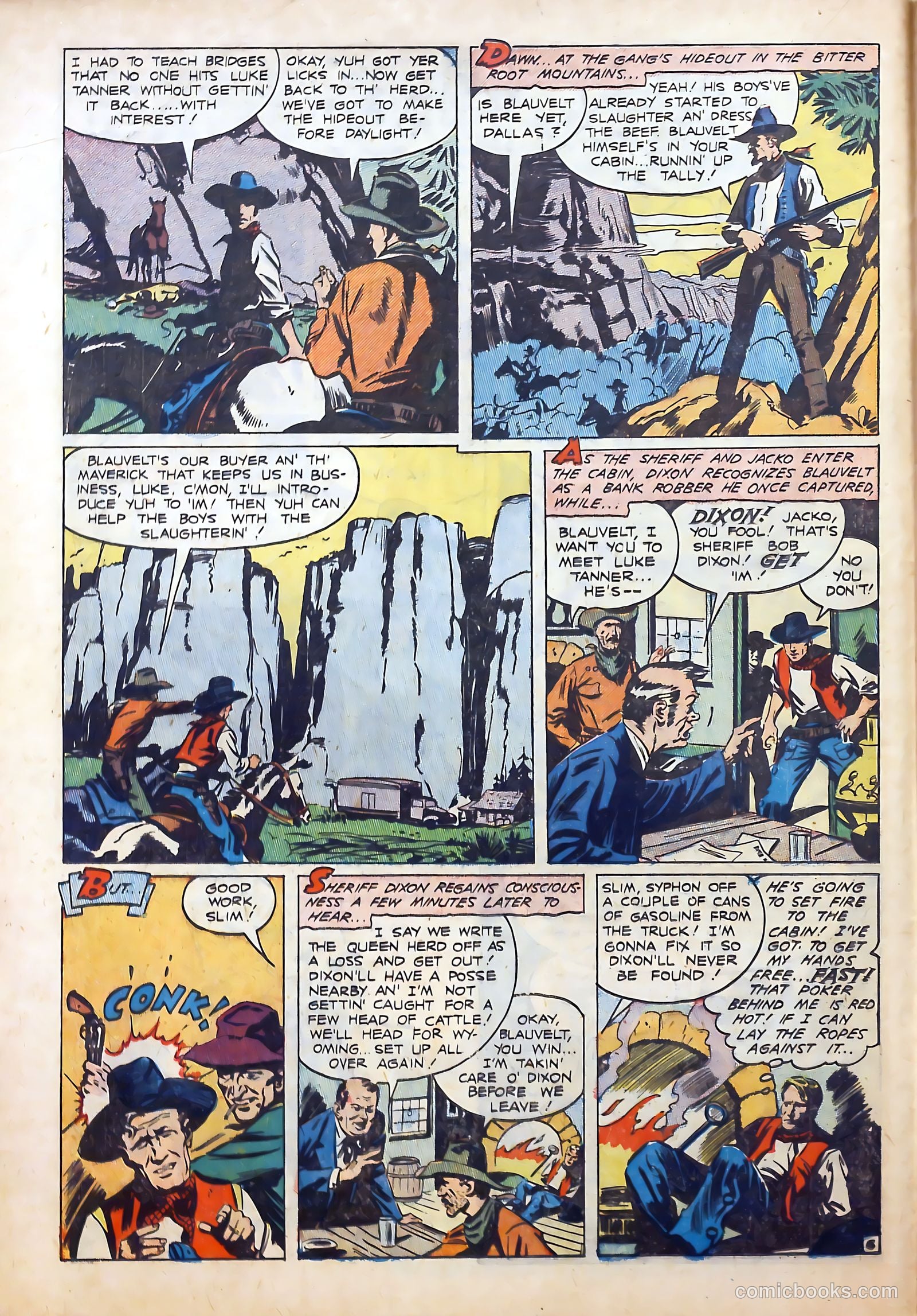 Sheriff Bob Dixon's Chuck Wagon #1 — page 16 of 36