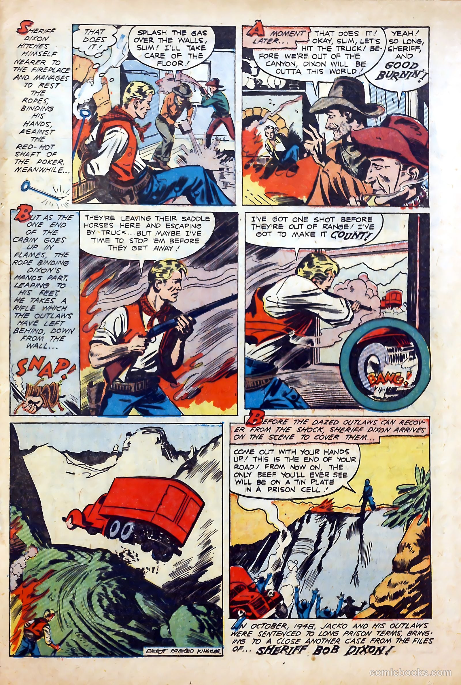 Sheriff Bob Dixon's Chuck Wagon #1 — page 17 of 36