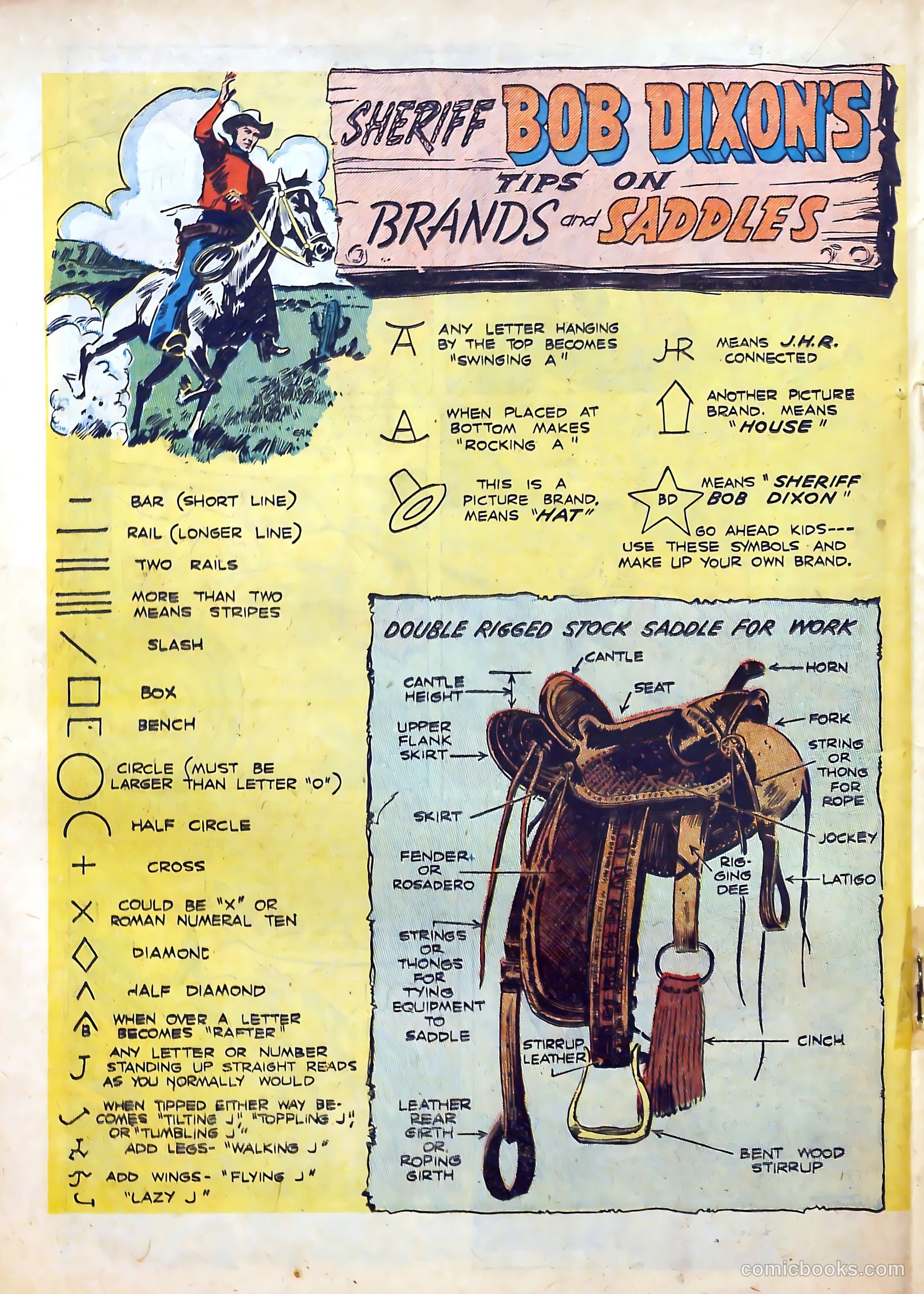 Sheriff Bob Dixon's Chuck Wagon #1 — page 18 of 36