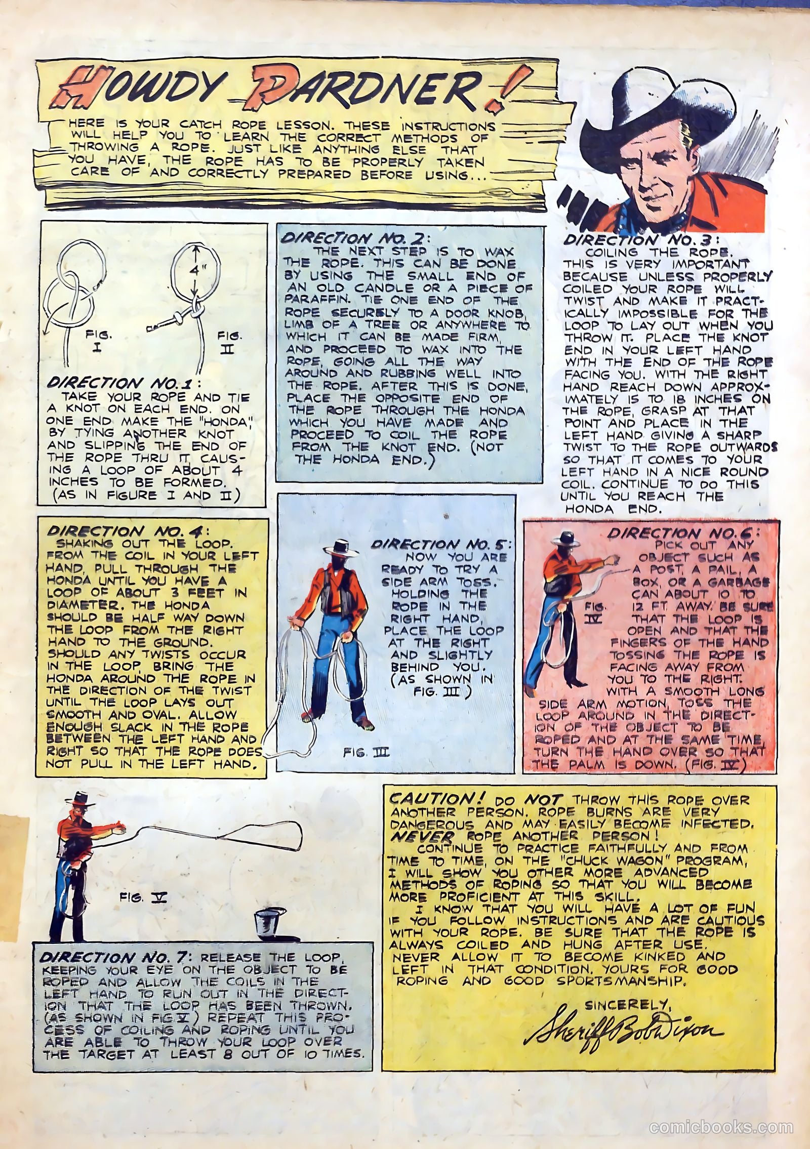 Sheriff Bob Dixon's Chuck Wagon #1 — page 19 of 36