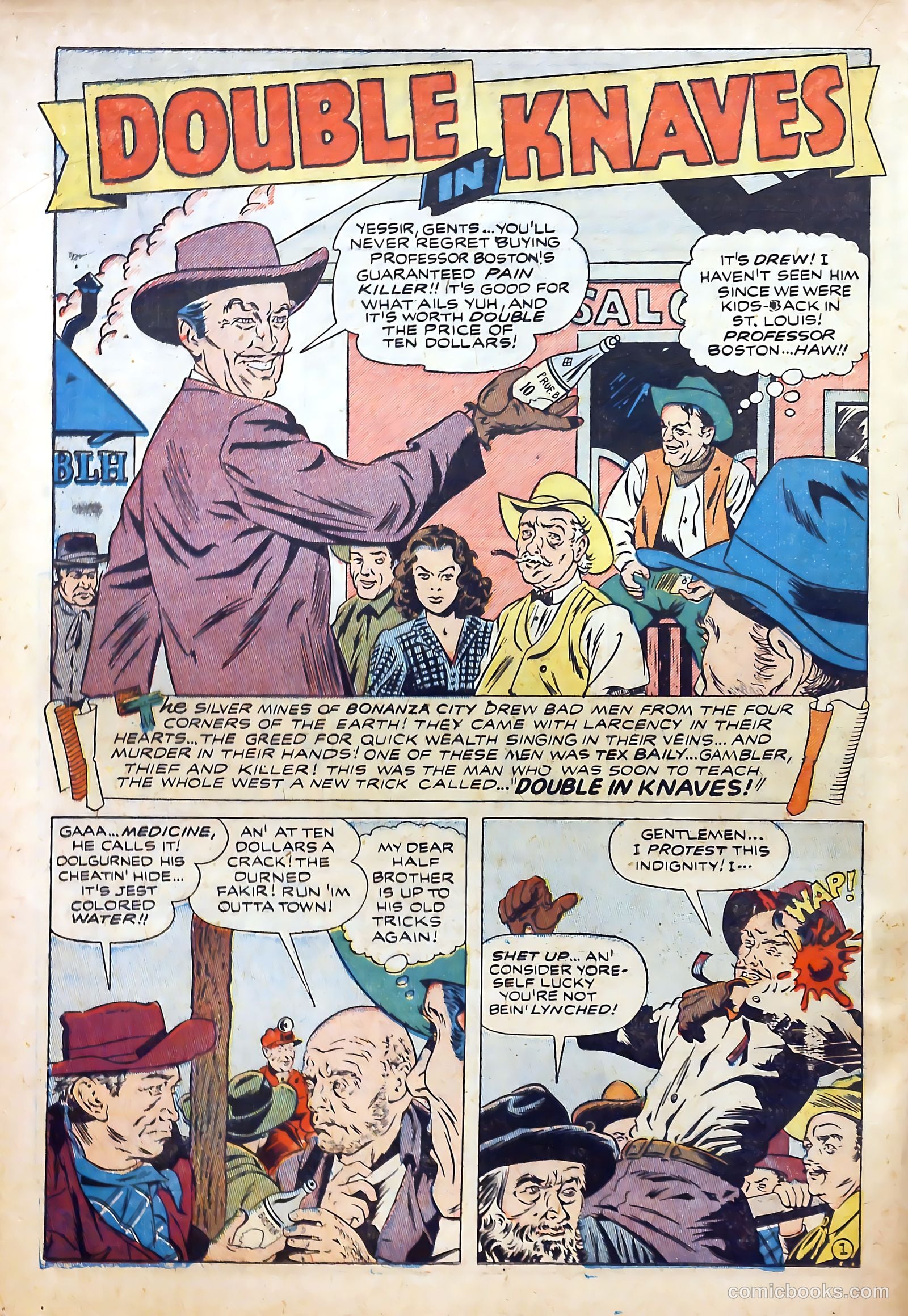 Sheriff Bob Dixon's Chuck Wagon #1 — page 20 of 36
