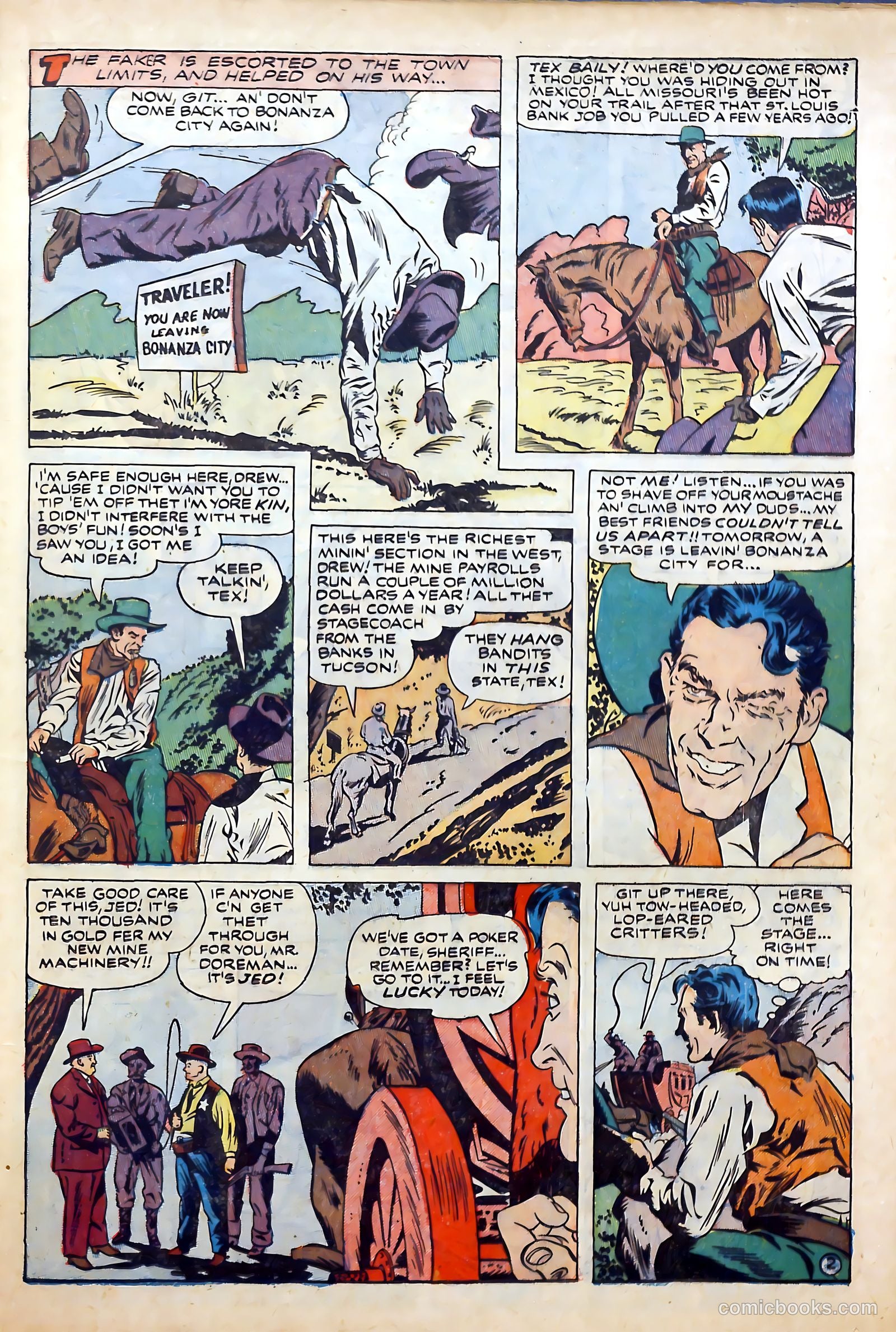 Sheriff Bob Dixon's Chuck Wagon #1 — page 21 of 36