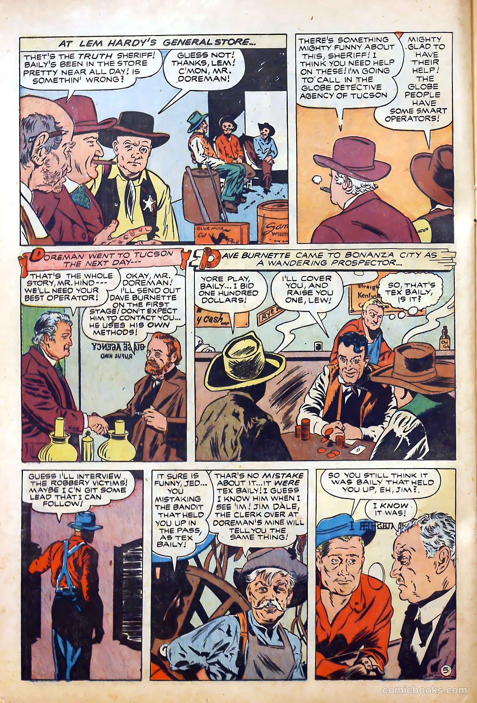 Sheriff Bob Dixon's Chuck Wagon #1 — page 24 of 36