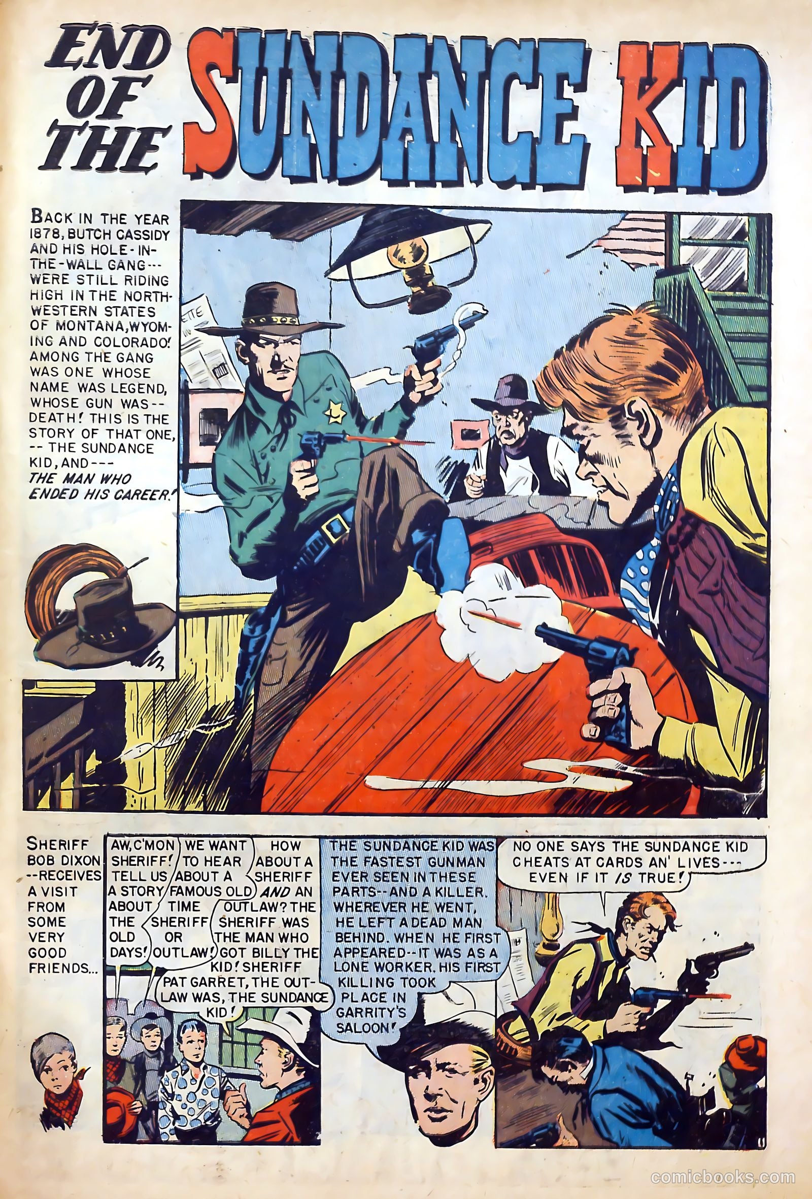 Sheriff Bob Dixon's Chuck Wagon #1 — page 27 of 36