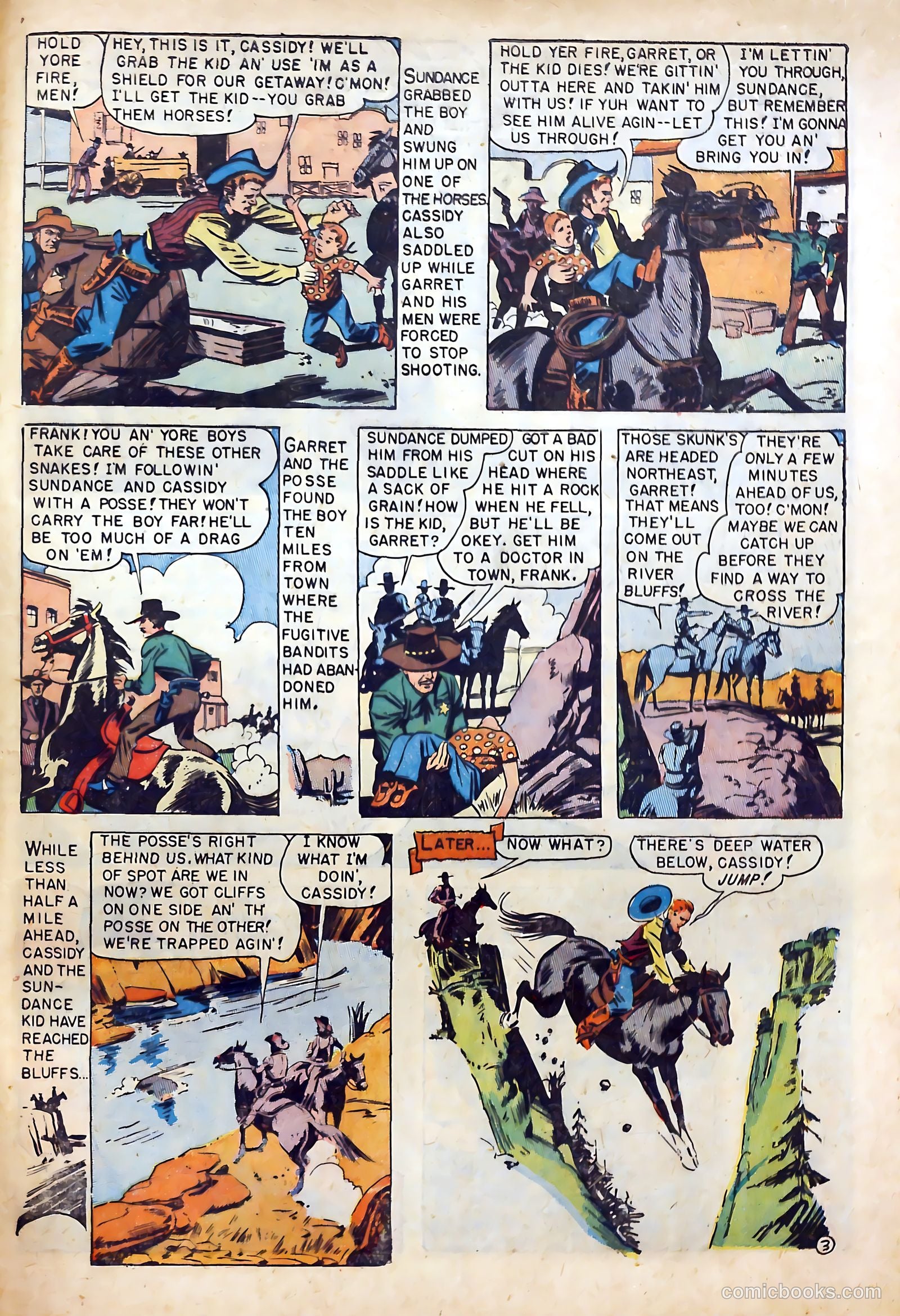 Sheriff Bob Dixon's Chuck Wagon #1 — page 29 of 36