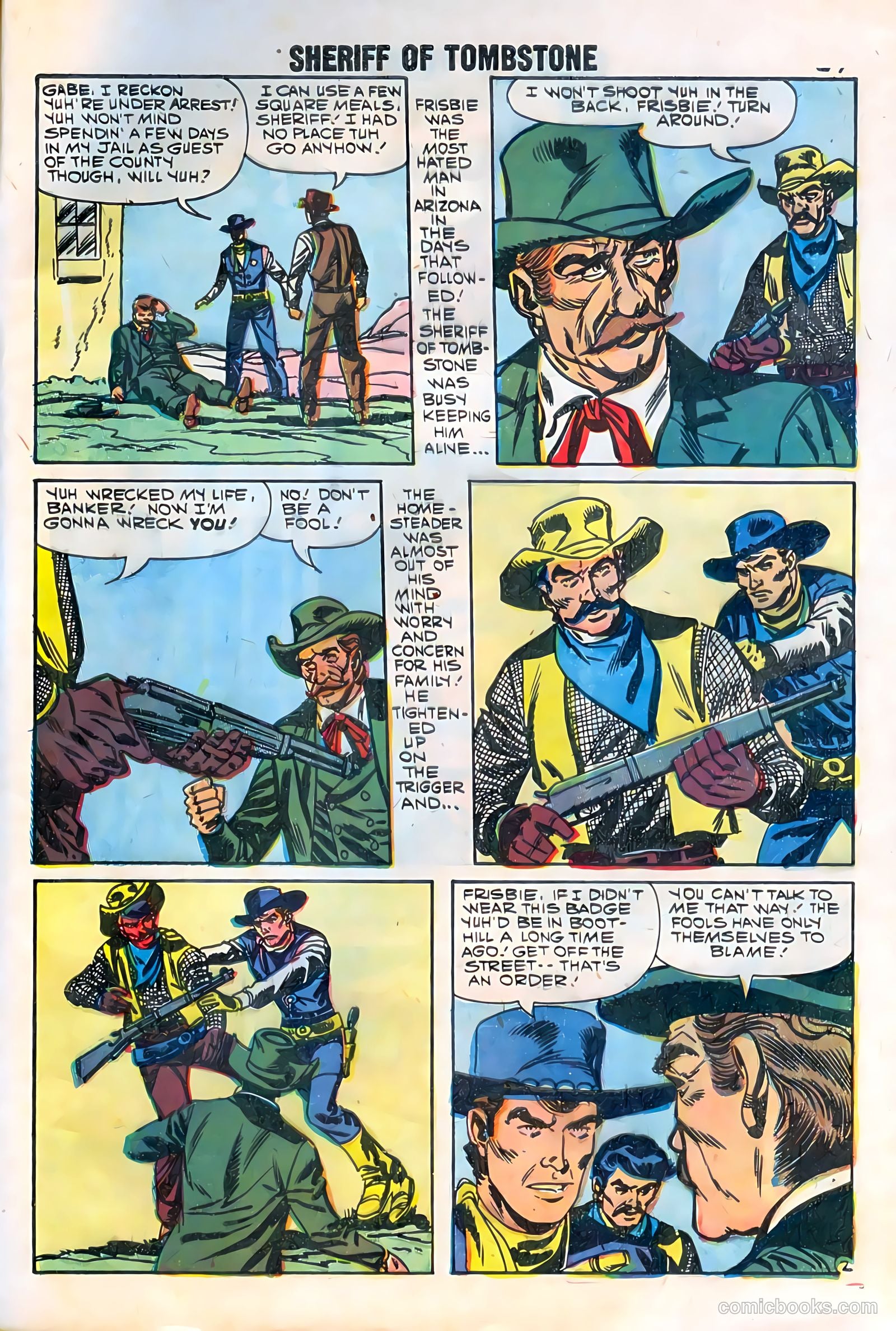 Sheriff of Tombstone #1 — page 29 of 36