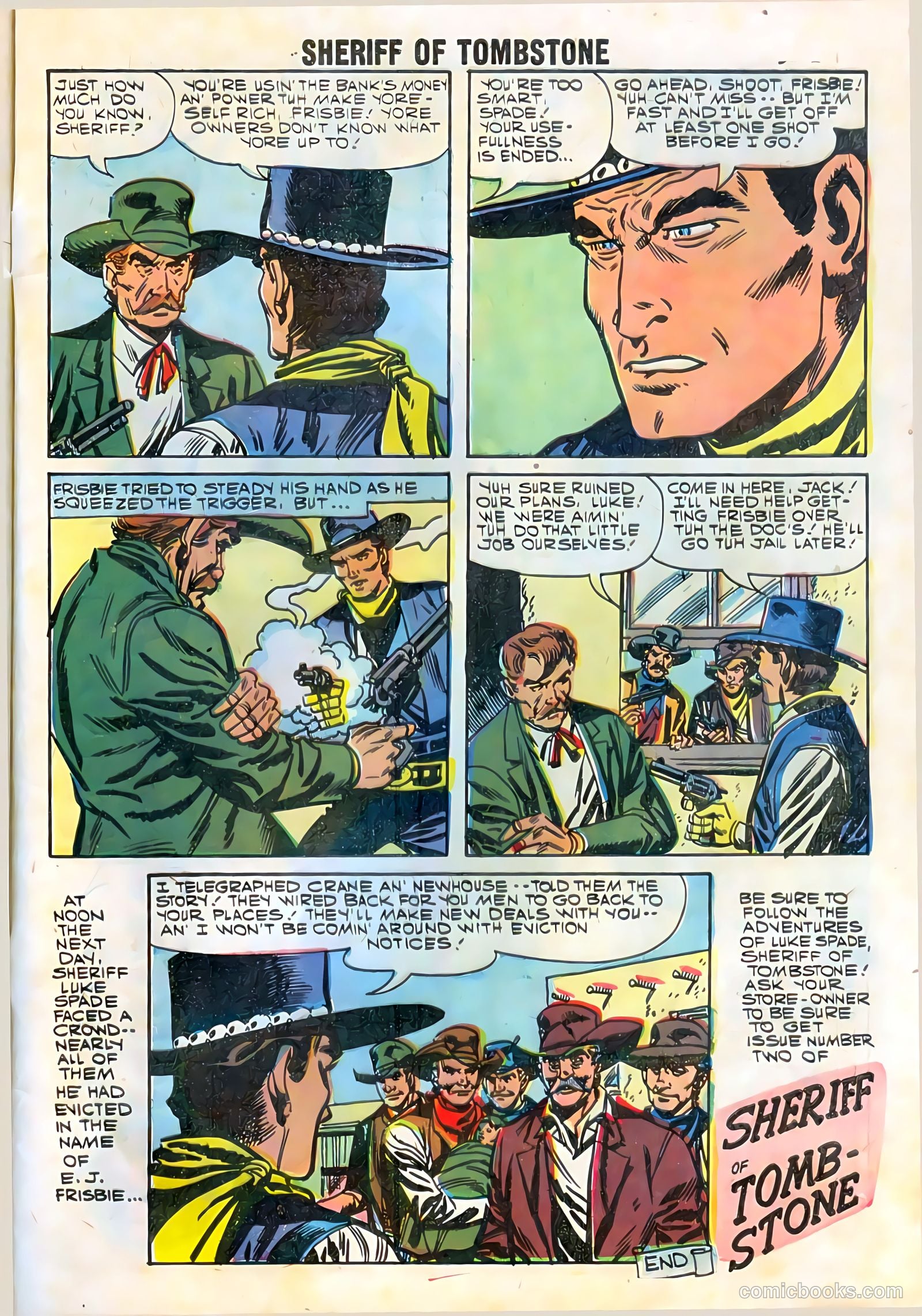 Sheriff of Tombstone #1 — page 33 of 36