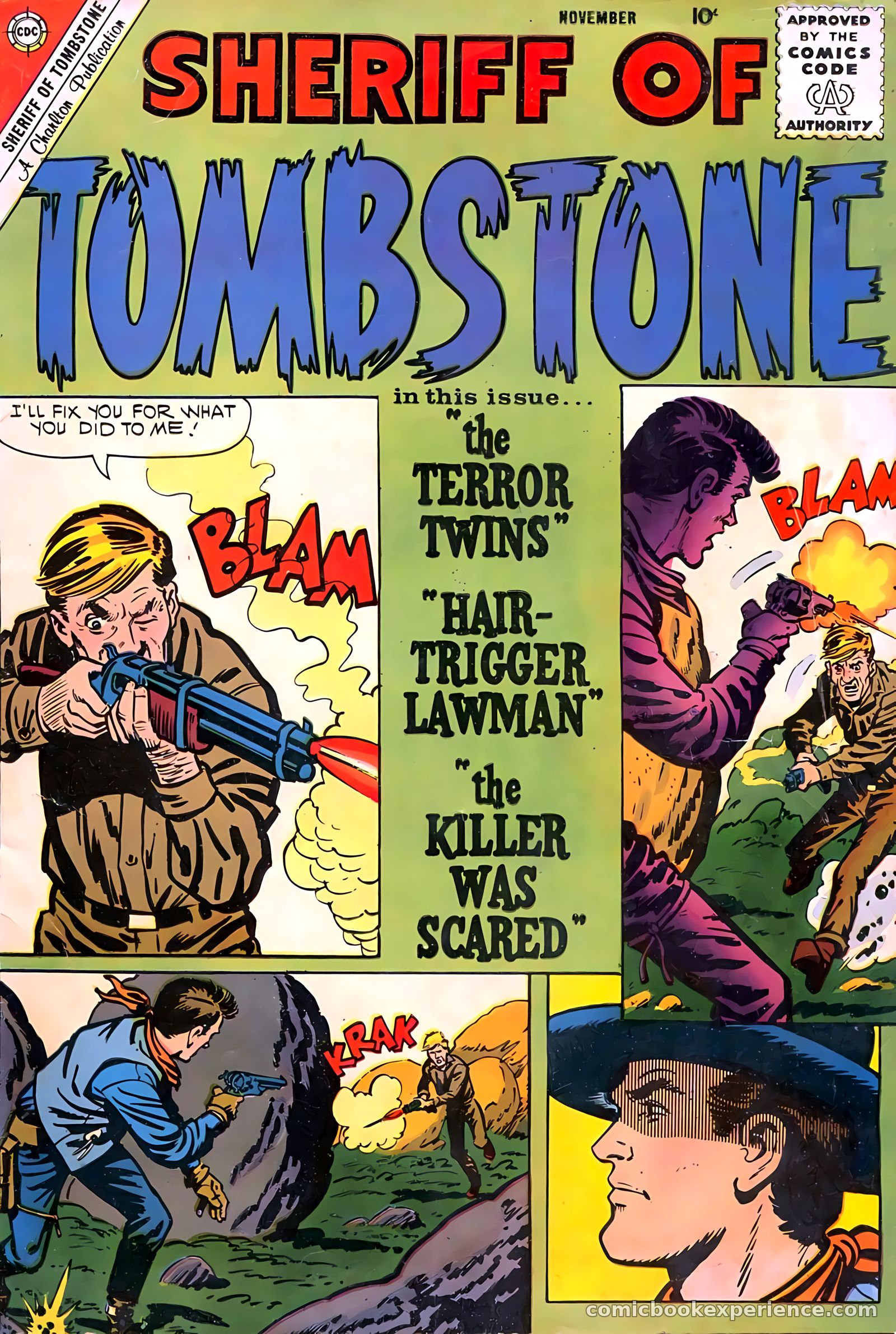 Sheriff of Tombstone #12 — page 1 of 36