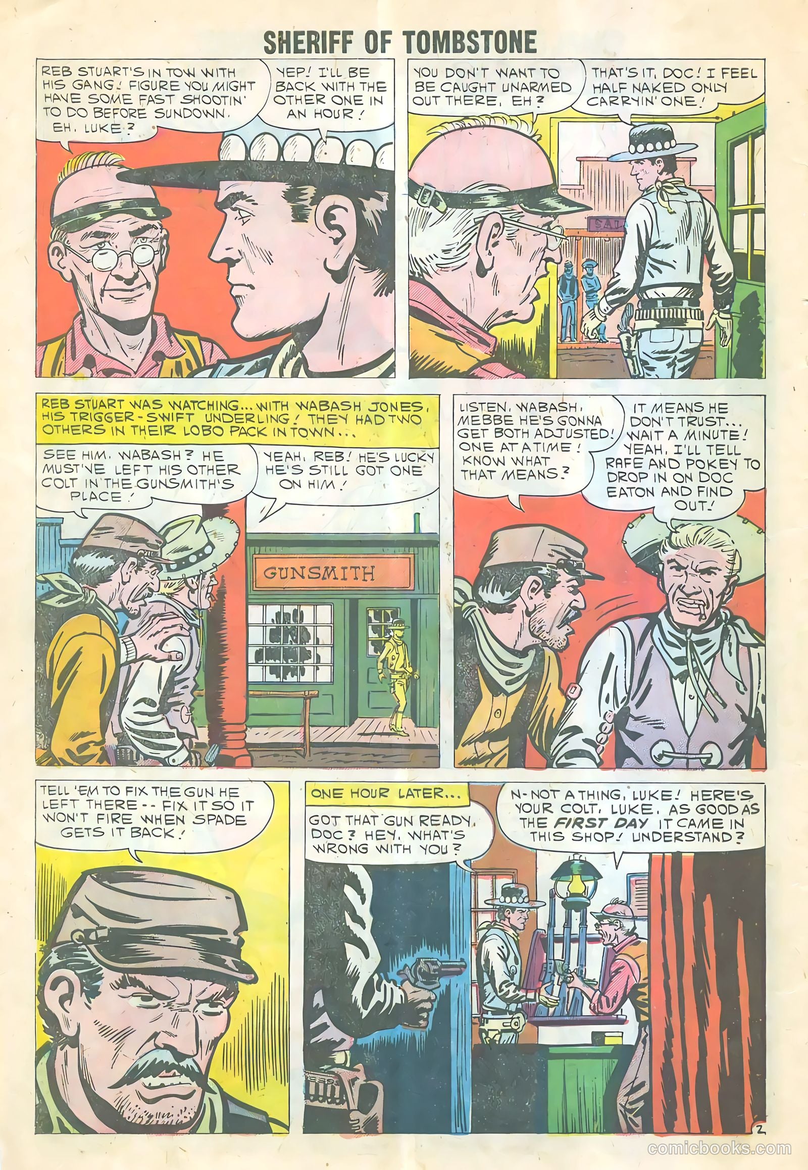 Sheriff of Tombstone #12 — page 10 of 36
