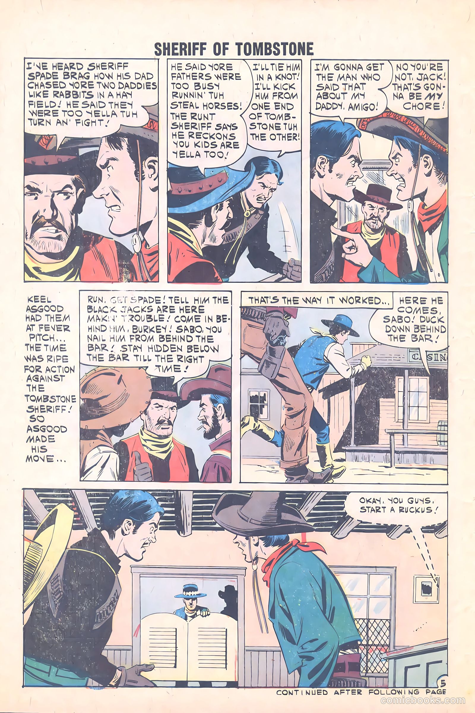 Sheriff of Tombstone #14 — page 30 of 35