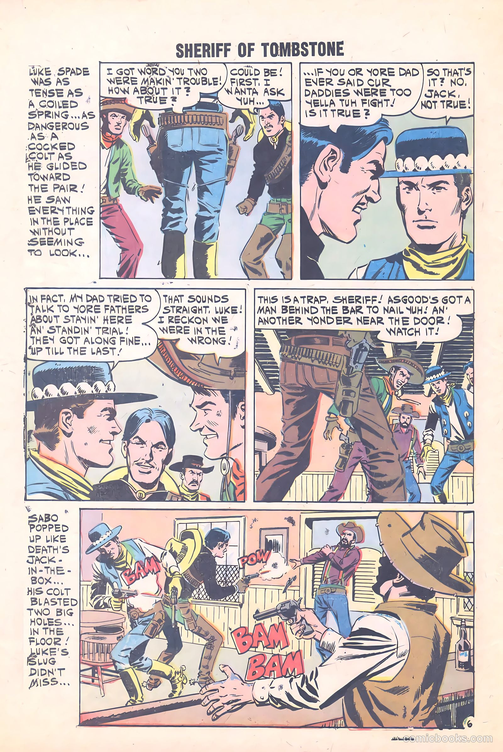 Sheriff of Tombstone #14 — page 32 of 35