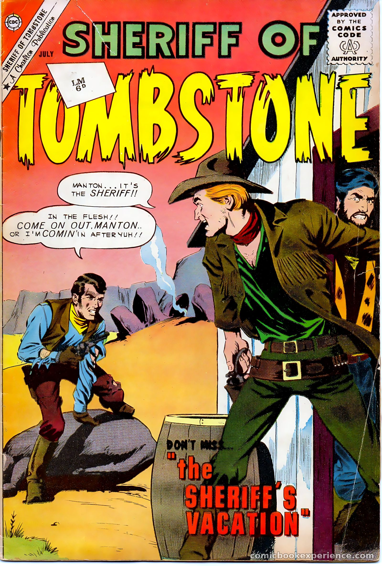 Sheriff of Tombstone #16 — page 1 of 36