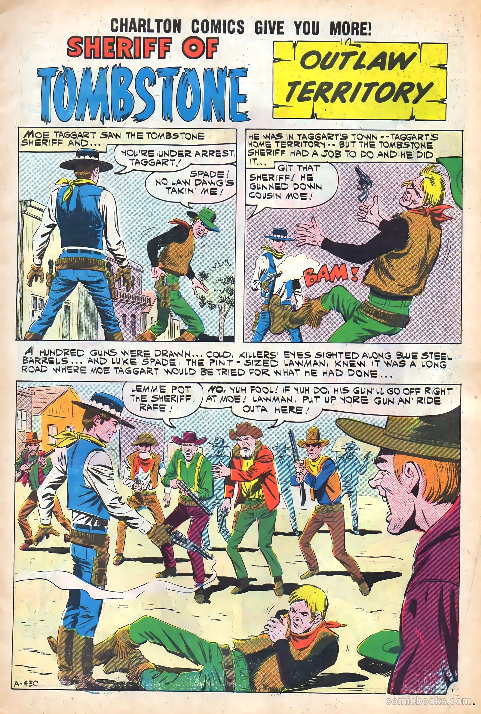 Sheriff of Tombstone #16 — page 3 of 36