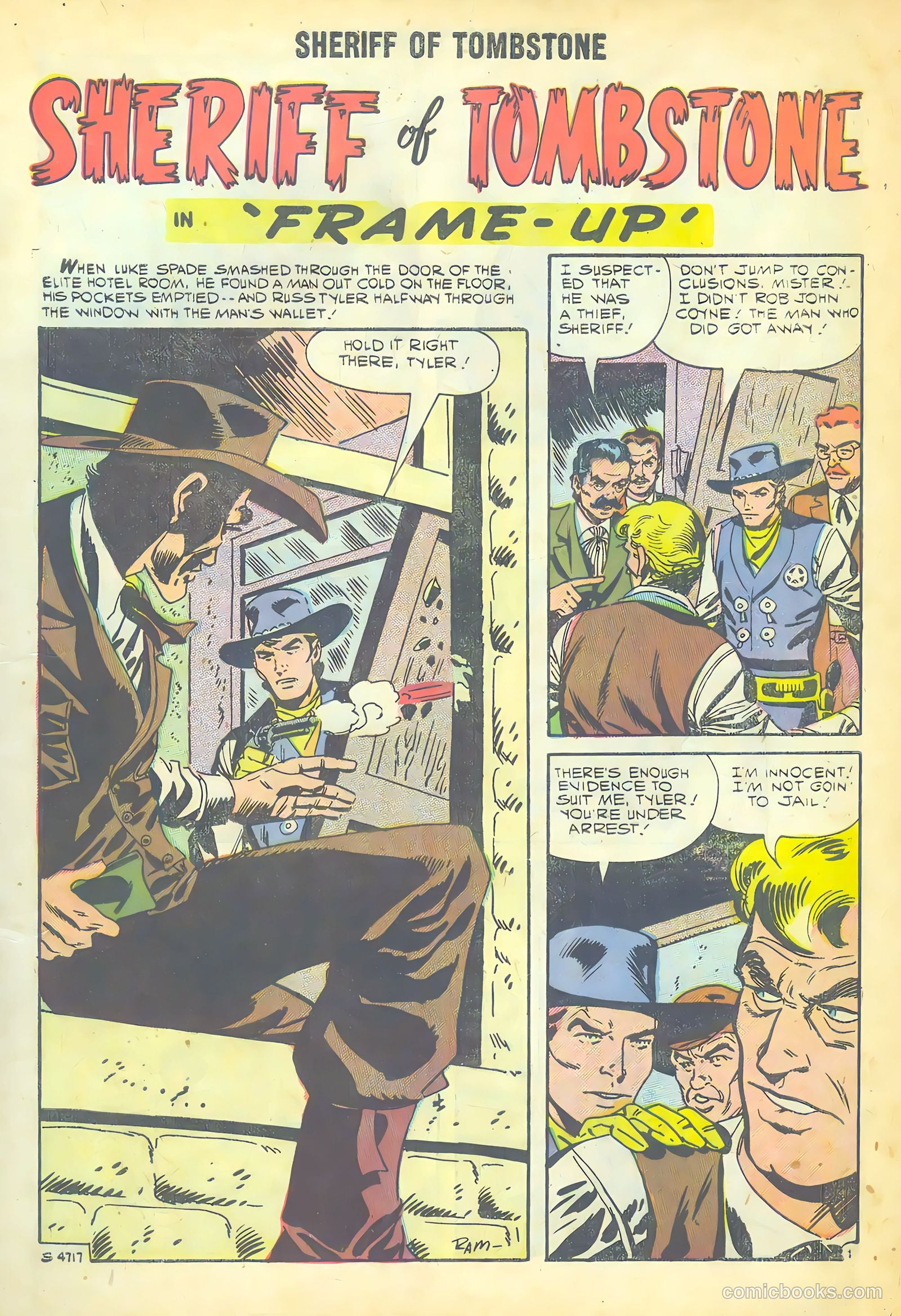 Sheriff of Tombstone #2 — page 3 of 36